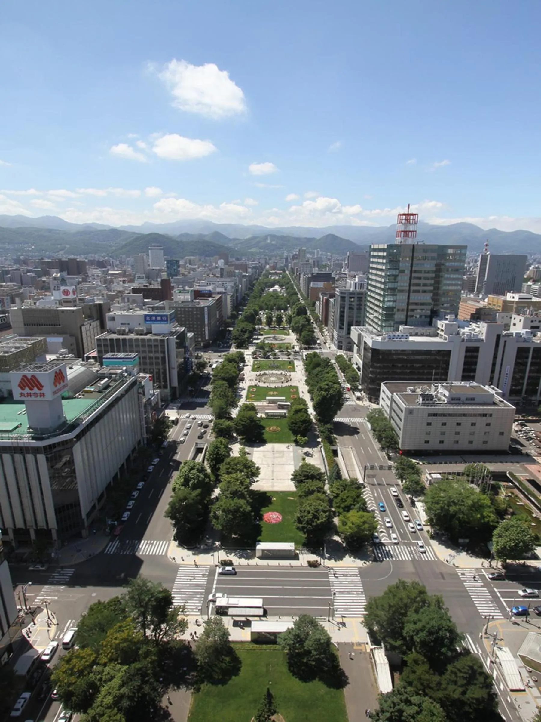 Nearby landmark, Bird's-eye View in APA Hotel Sapporo-Susukino-Ekiminami