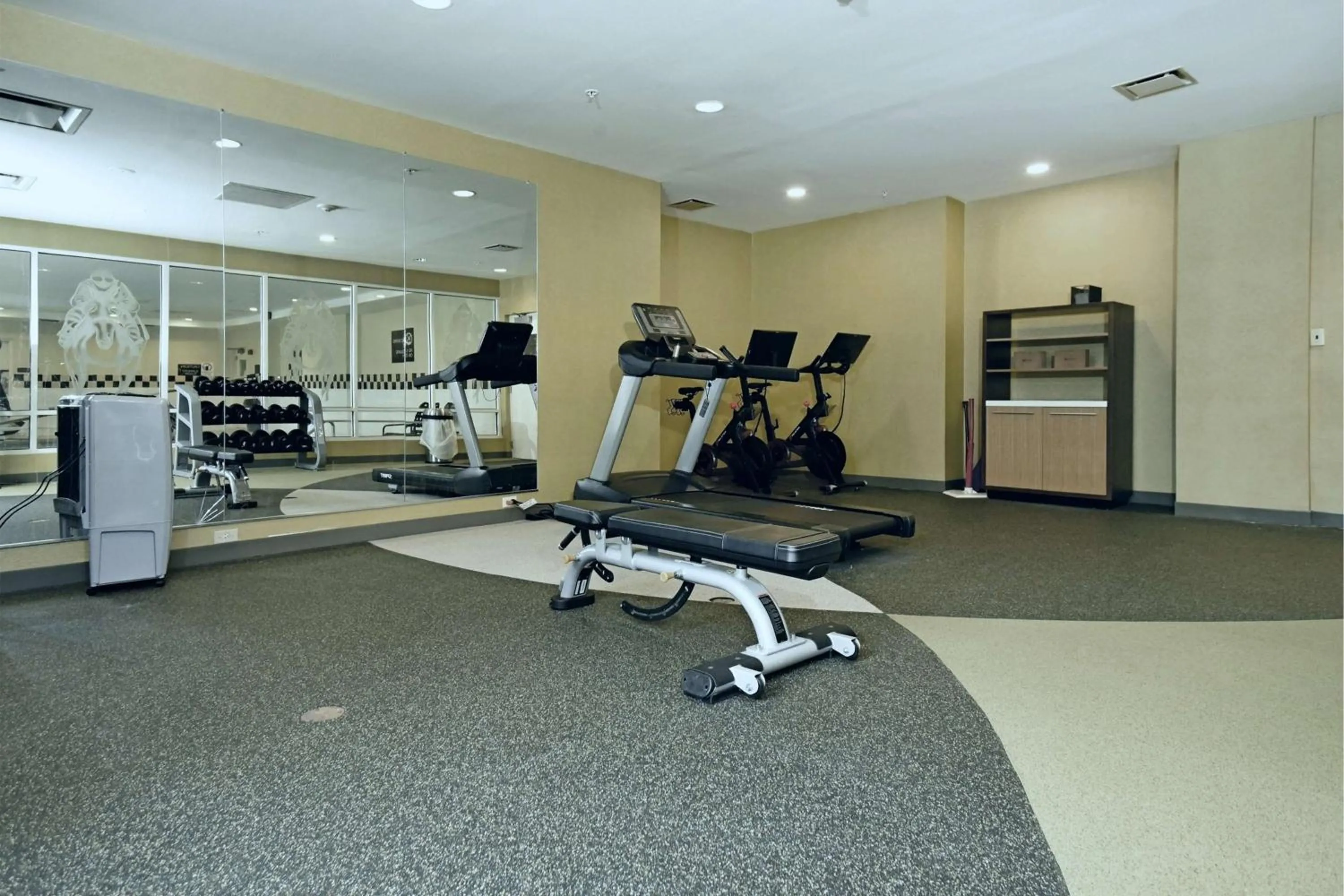 Fitness centre/facilities in Hilton Garden Inn Saratoga Springs