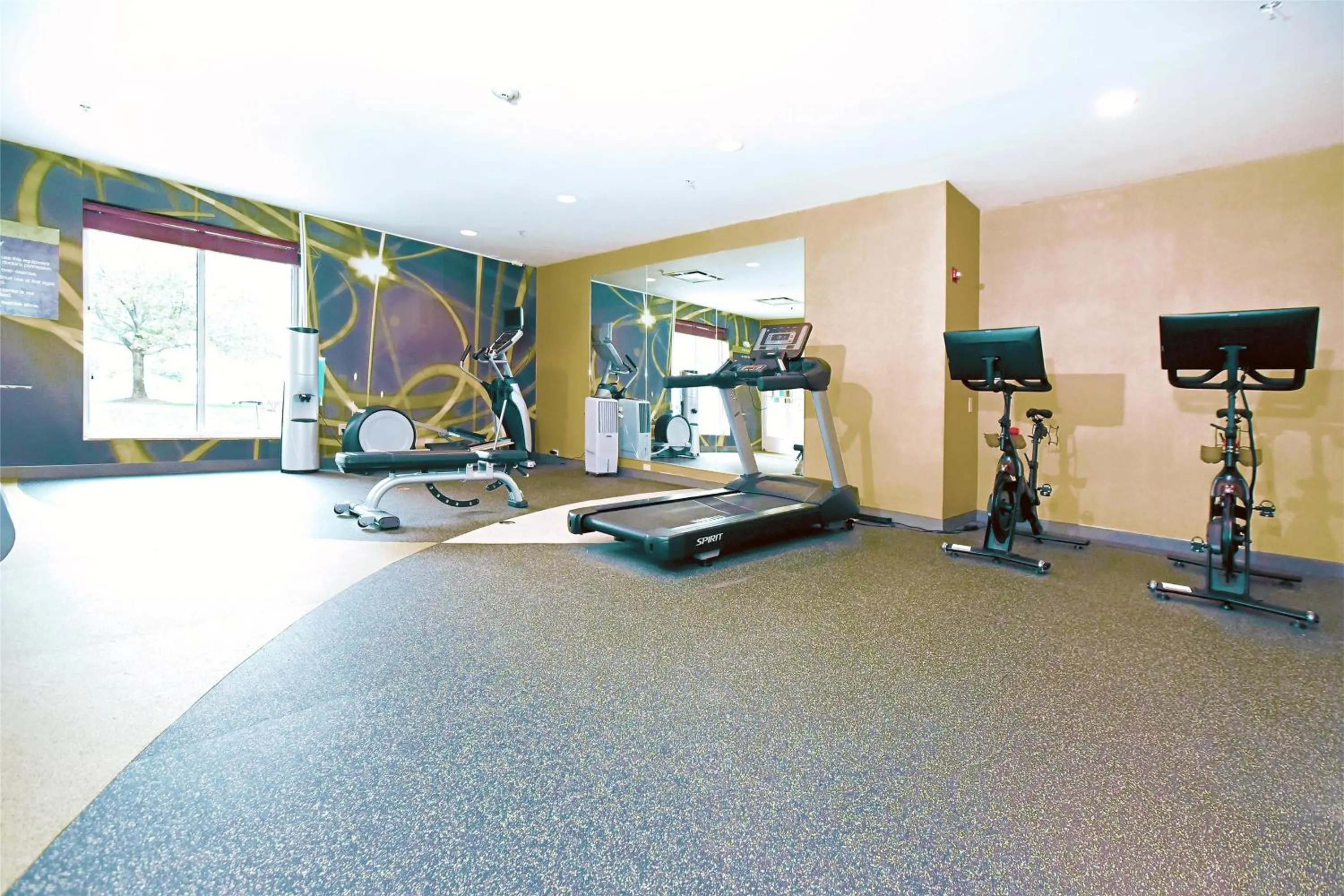 Fitness centre/facilities in Hilton Garden Inn Saratoga Springs
