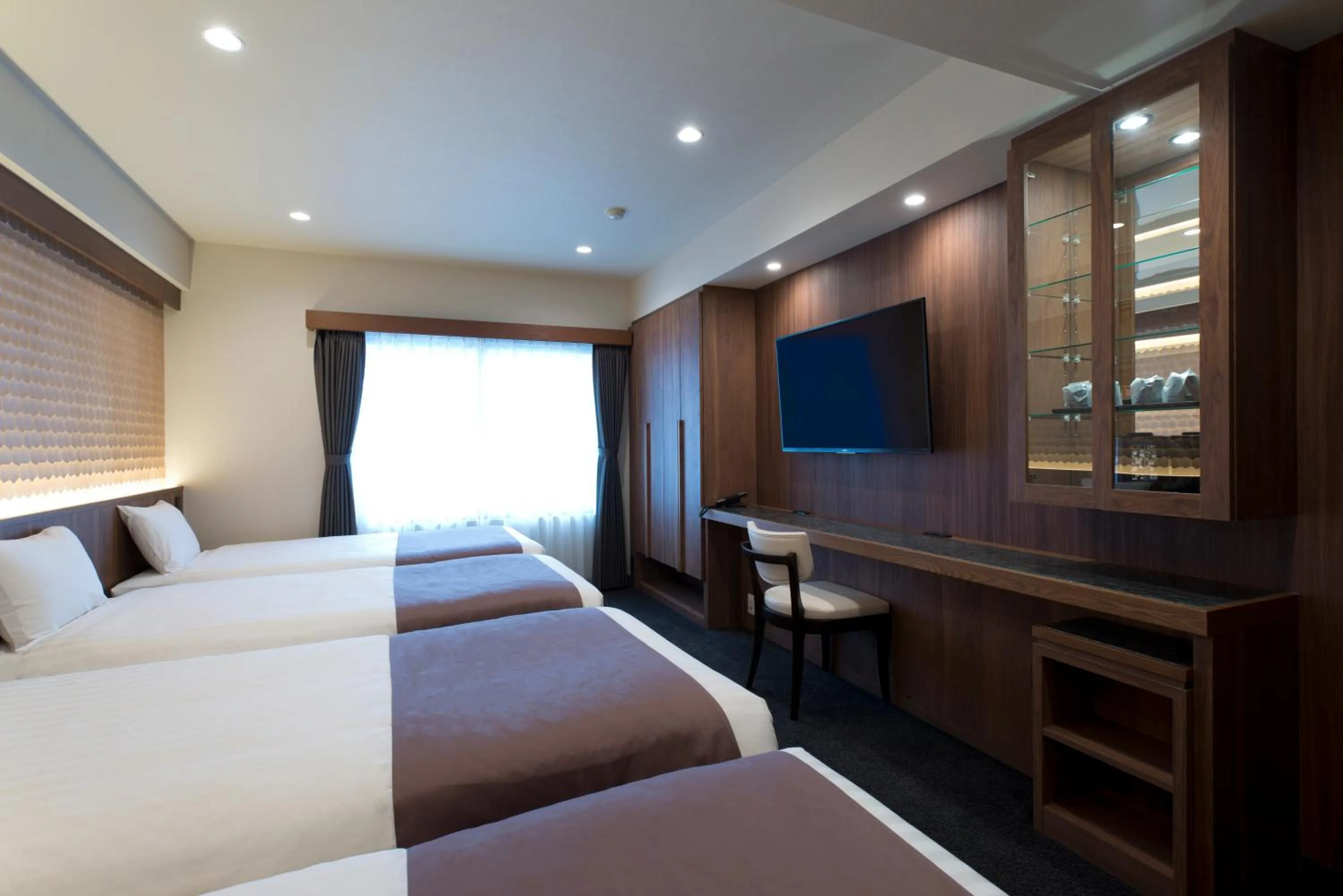 TV and multimedia, Bed in Kadoya Hotel