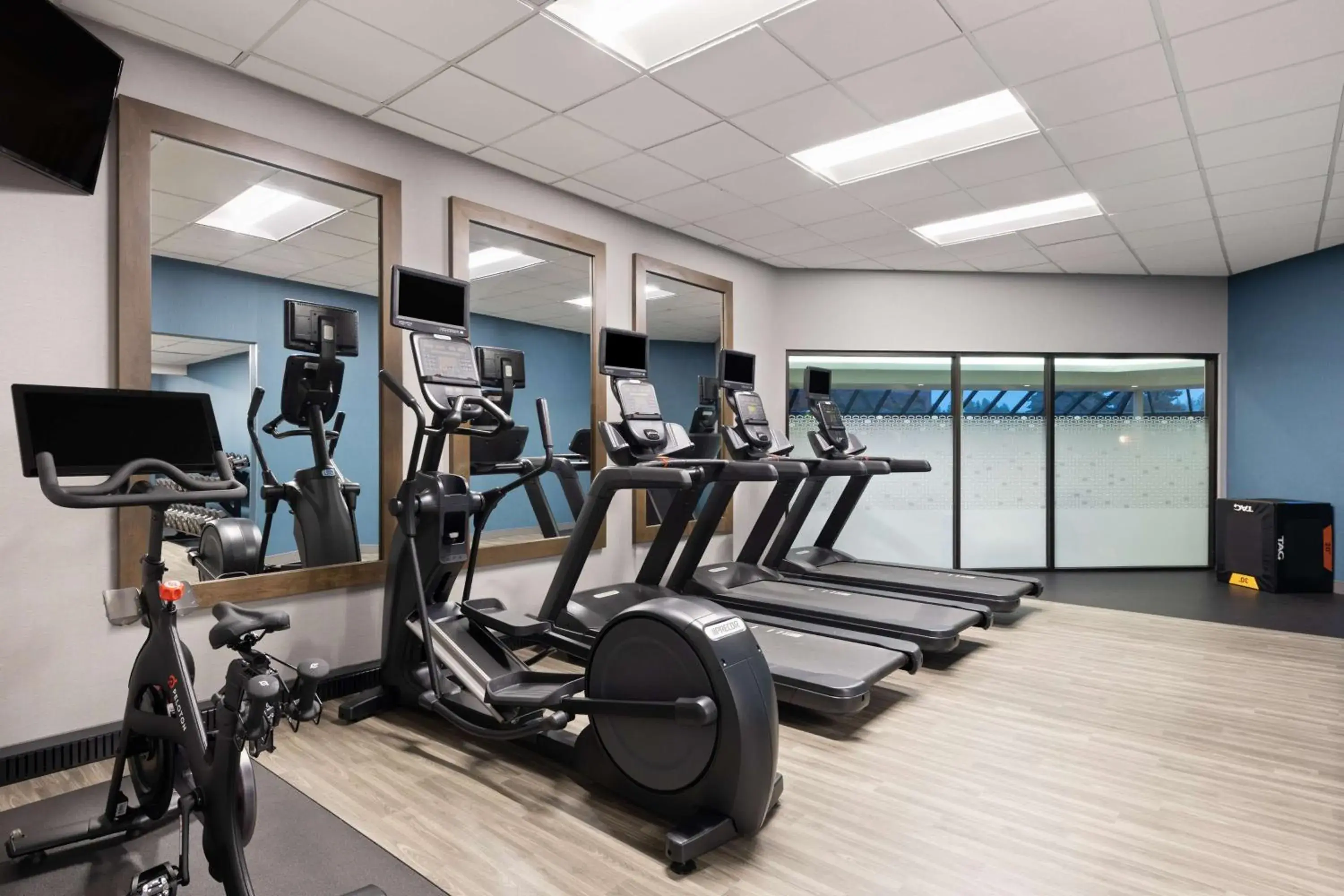 Fitness centre/facilities in Hampton Inn Spokane Airport Fitness centre/facilities in Hampton Inn Spokane Airport