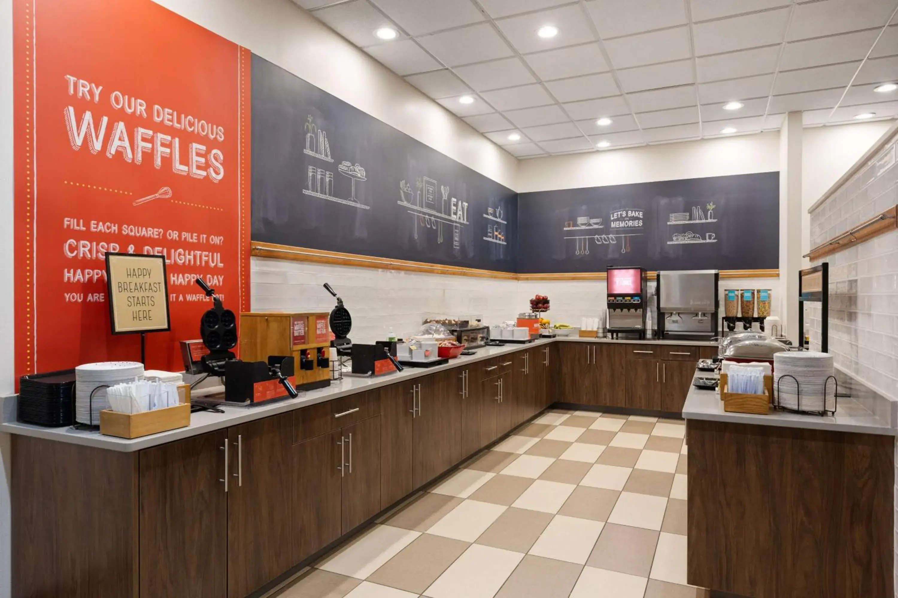 Breakfast in Hampton Inn Spokane Airport Breakfast in Hampton Inn Spokane Airport