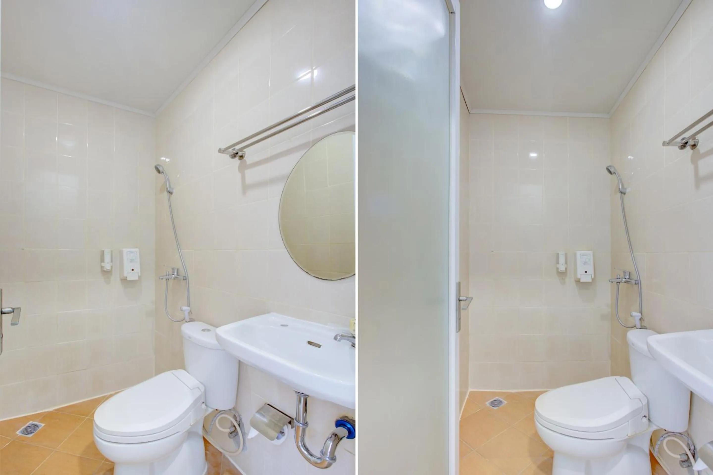 Bathroom in Collection O Gambir Near Masjid Istiqlal Formerly Aleander Hotel