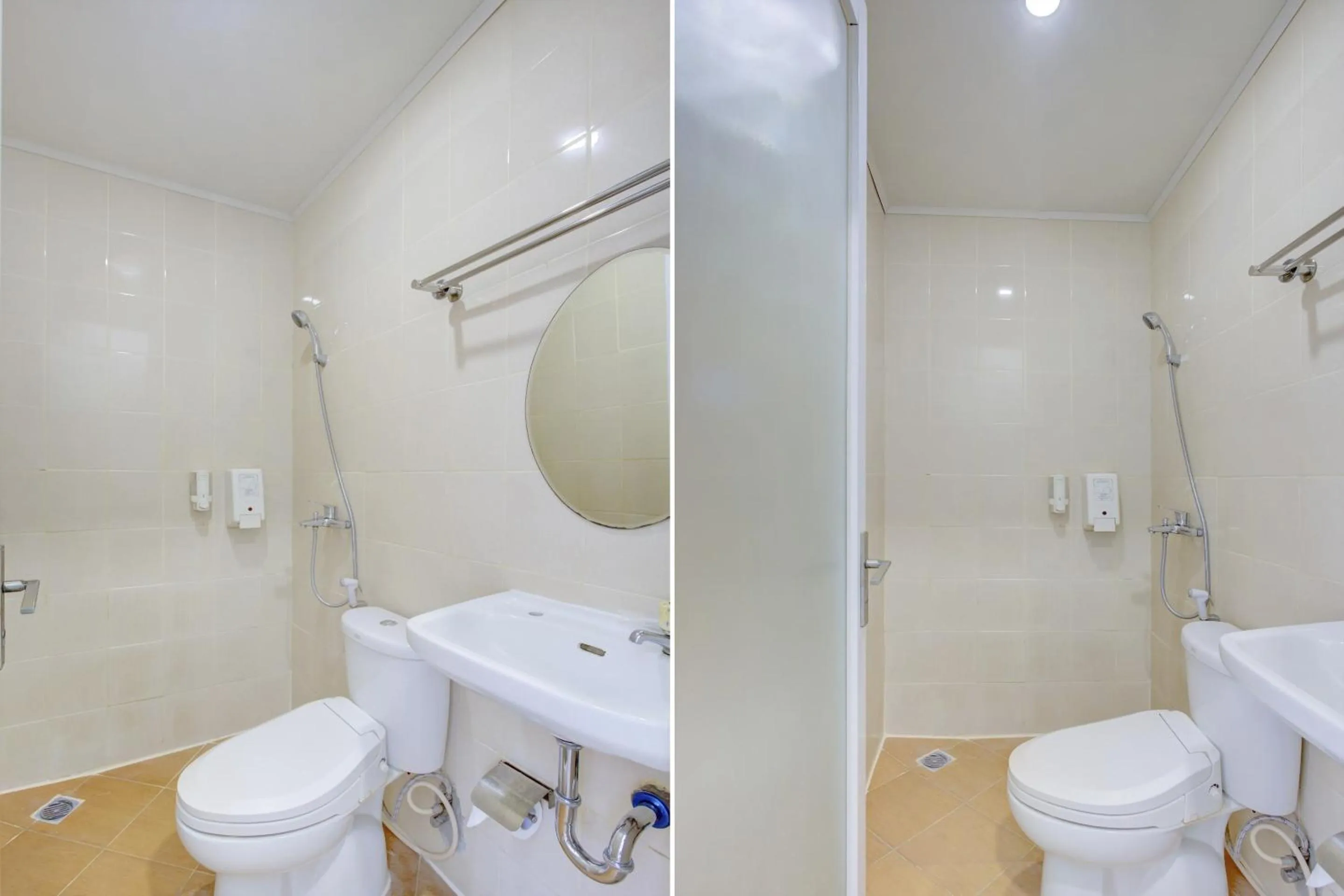 Bathroom in Collection O Gambir Near Masjid Istiqlal Formerly Aleander Hotel