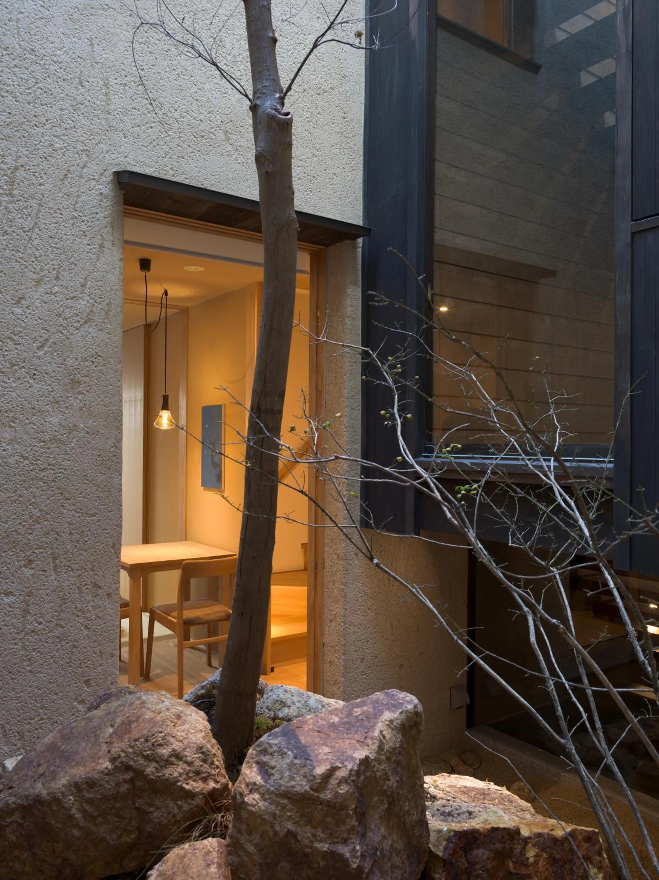 Inner courtyard view in Komatsu Residences