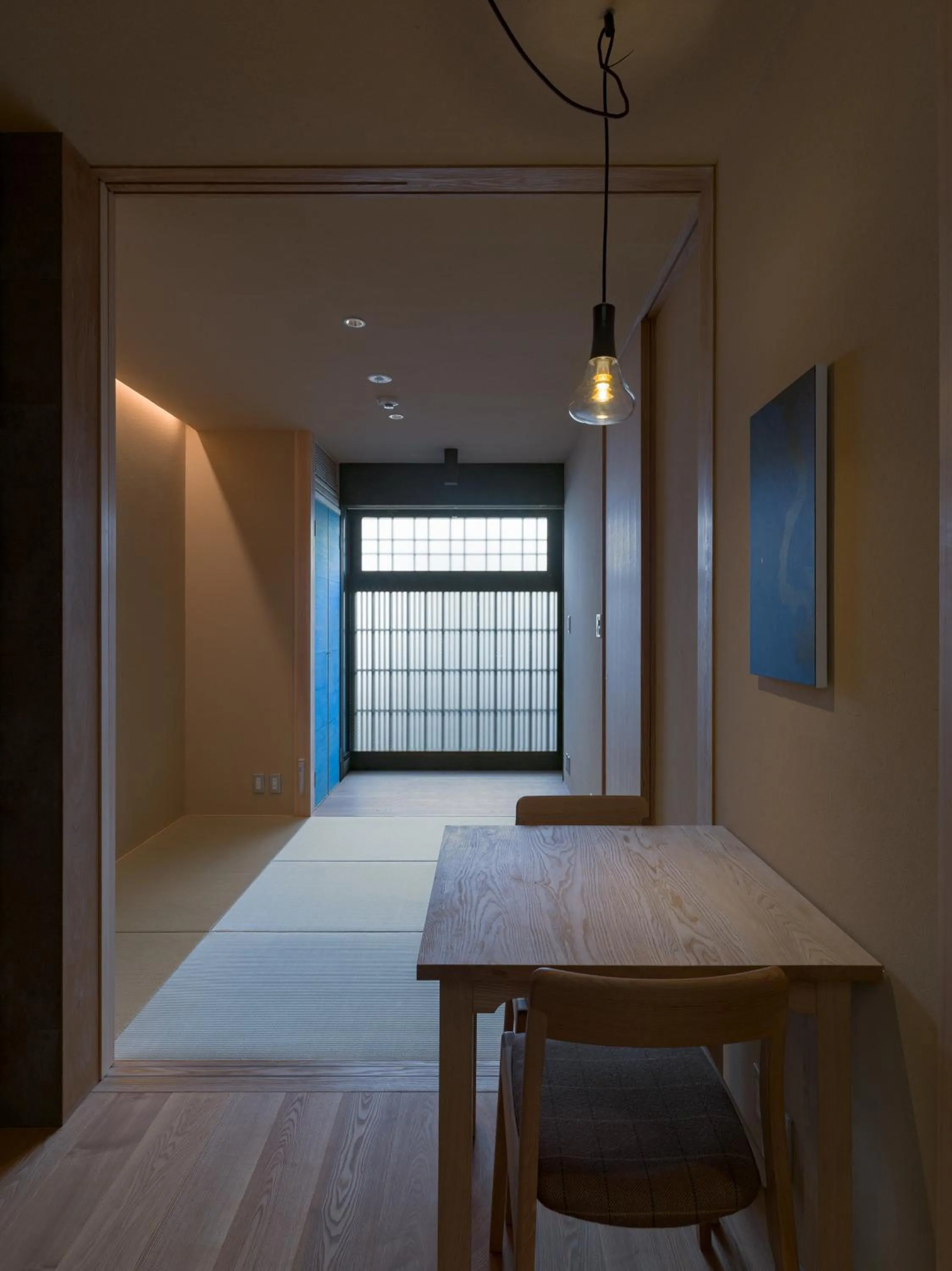 Seating area in Komatsu Residences