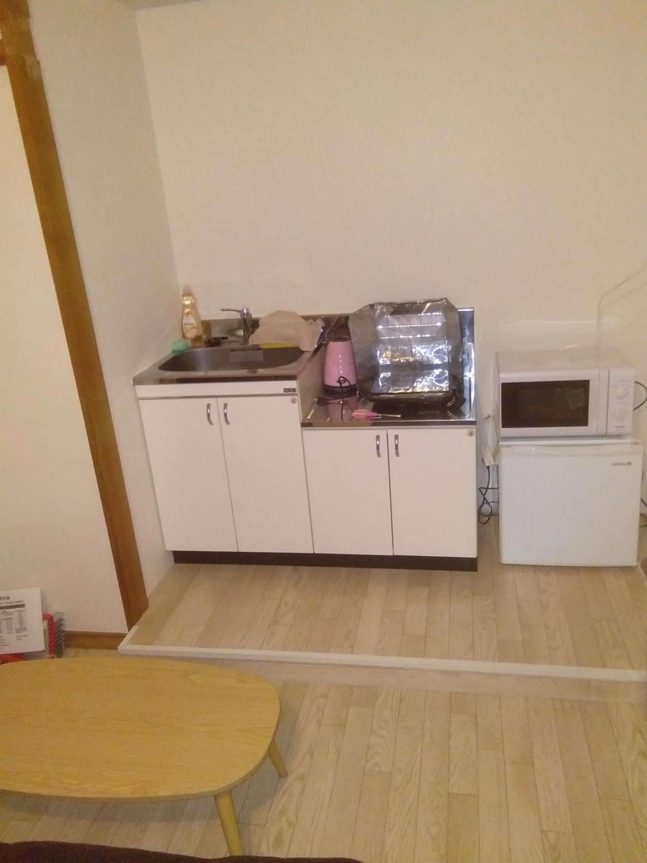 Kitchen or kitchenette in Nice Hostel Kameari