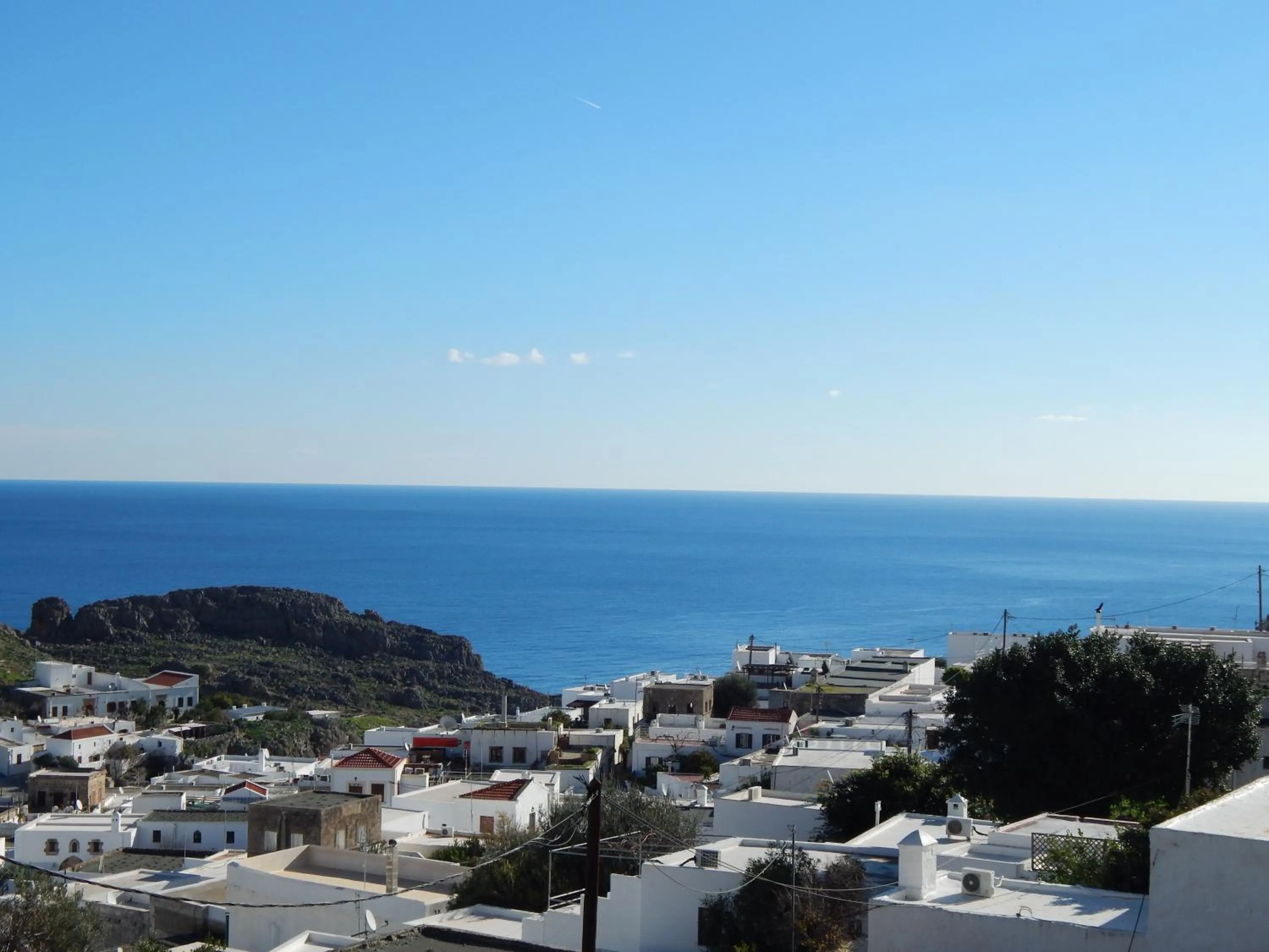 View (from property/room) in Little Lindos Sea View Studios