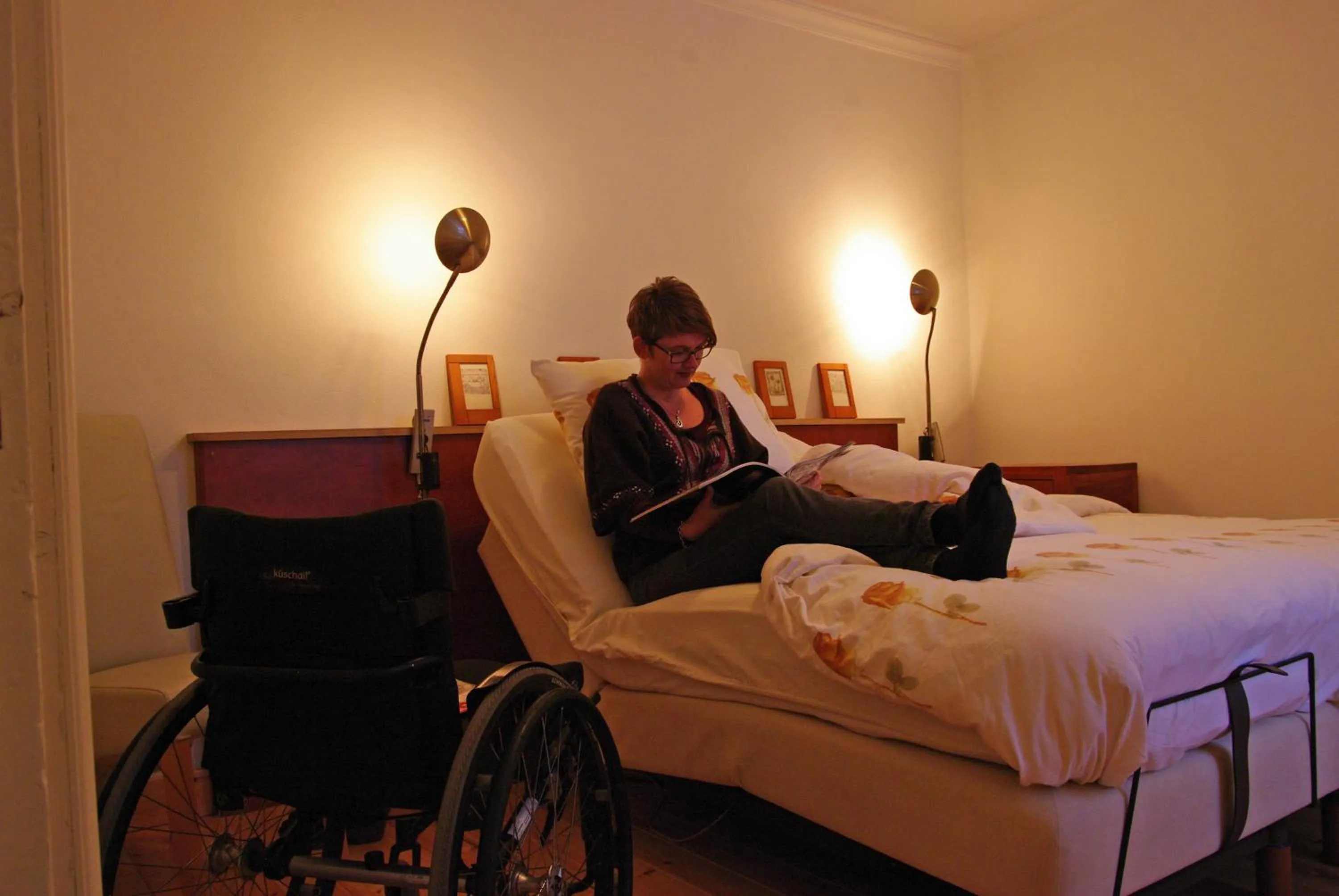 Bedroom, Bed in Vakantie Meerlo