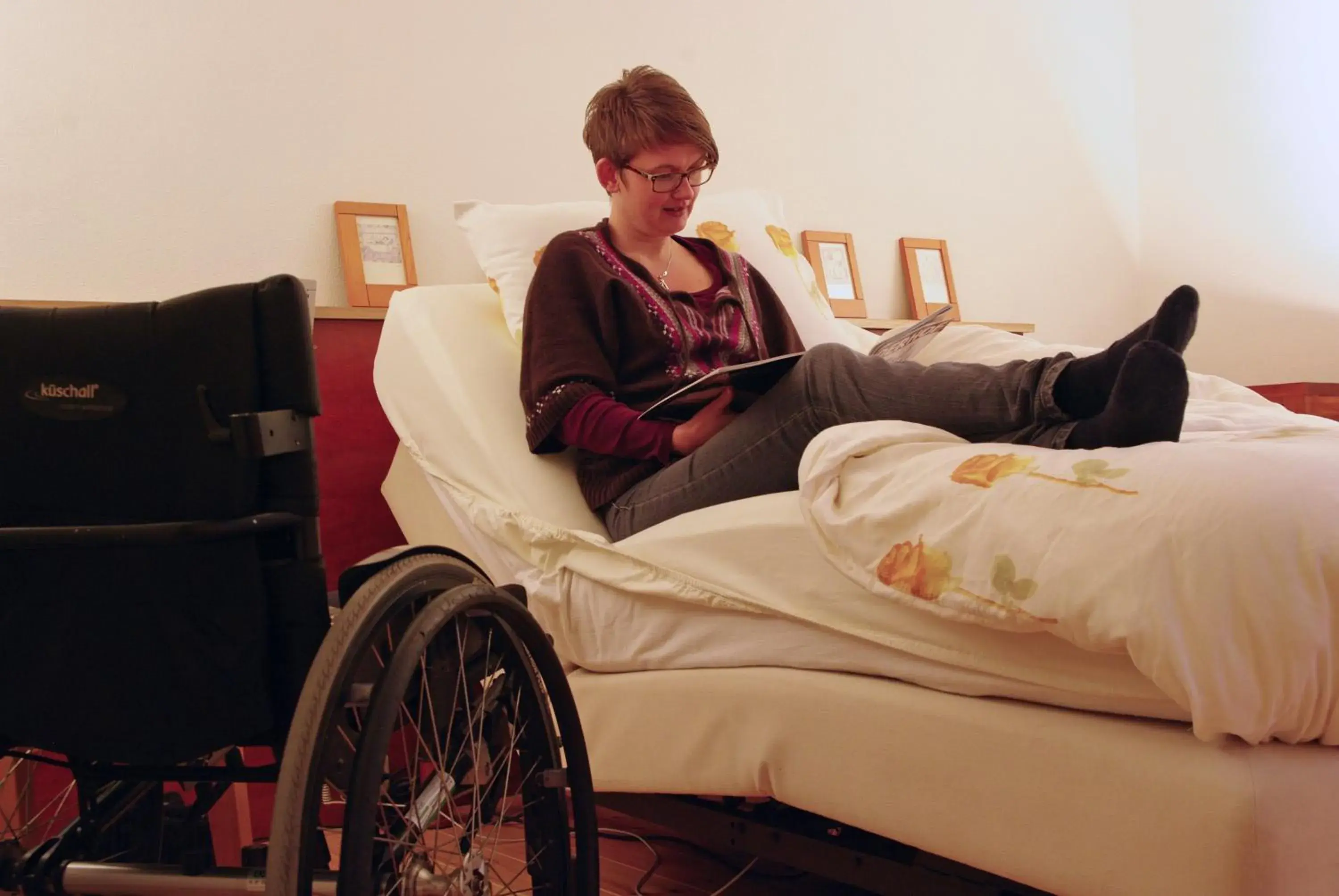 Double Room - Disability Access in Vakantie Meerlo Double Room - Disability Access in Vakantie Meerlo