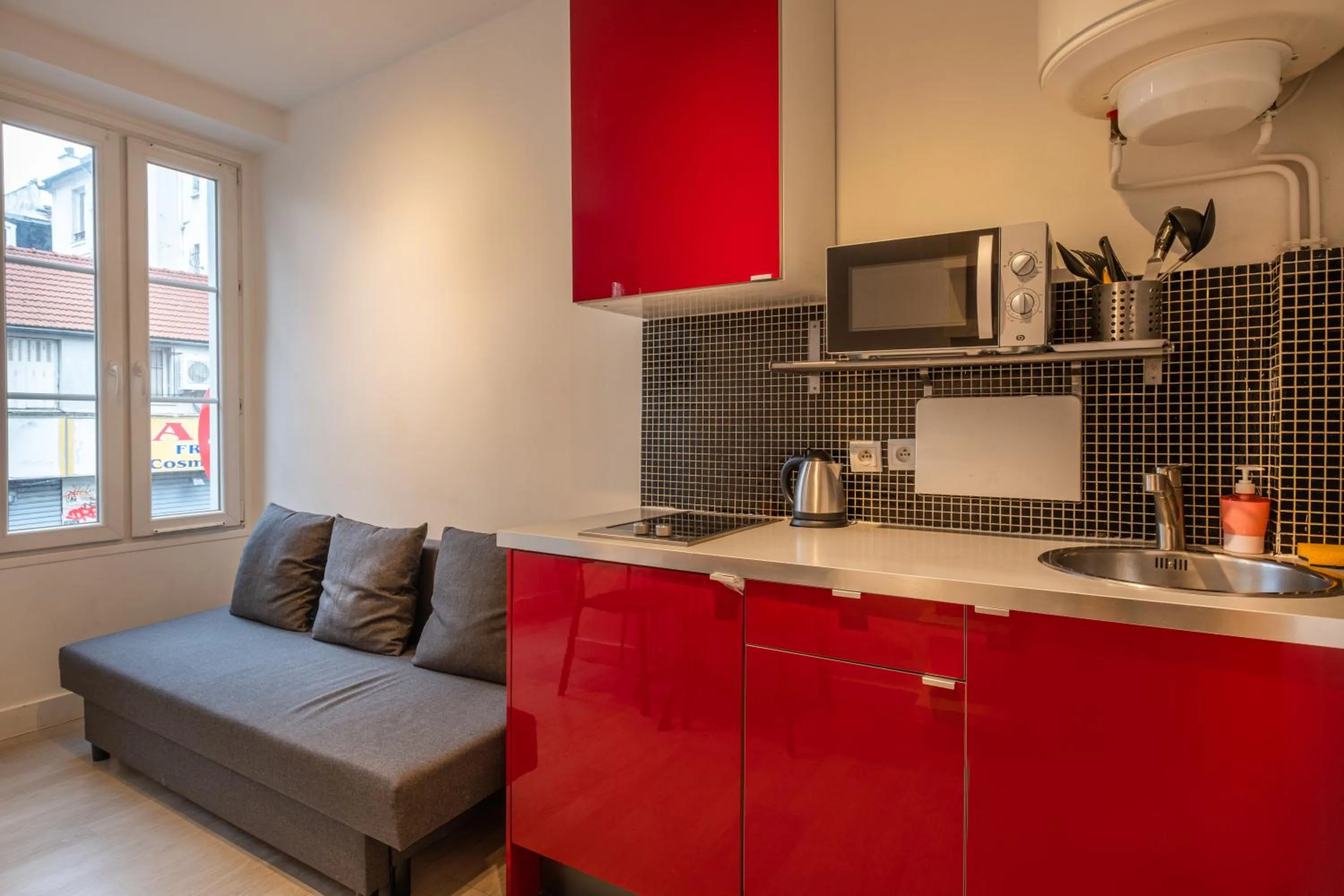 Kitchen or kitchenette in Résidence Clignancourt