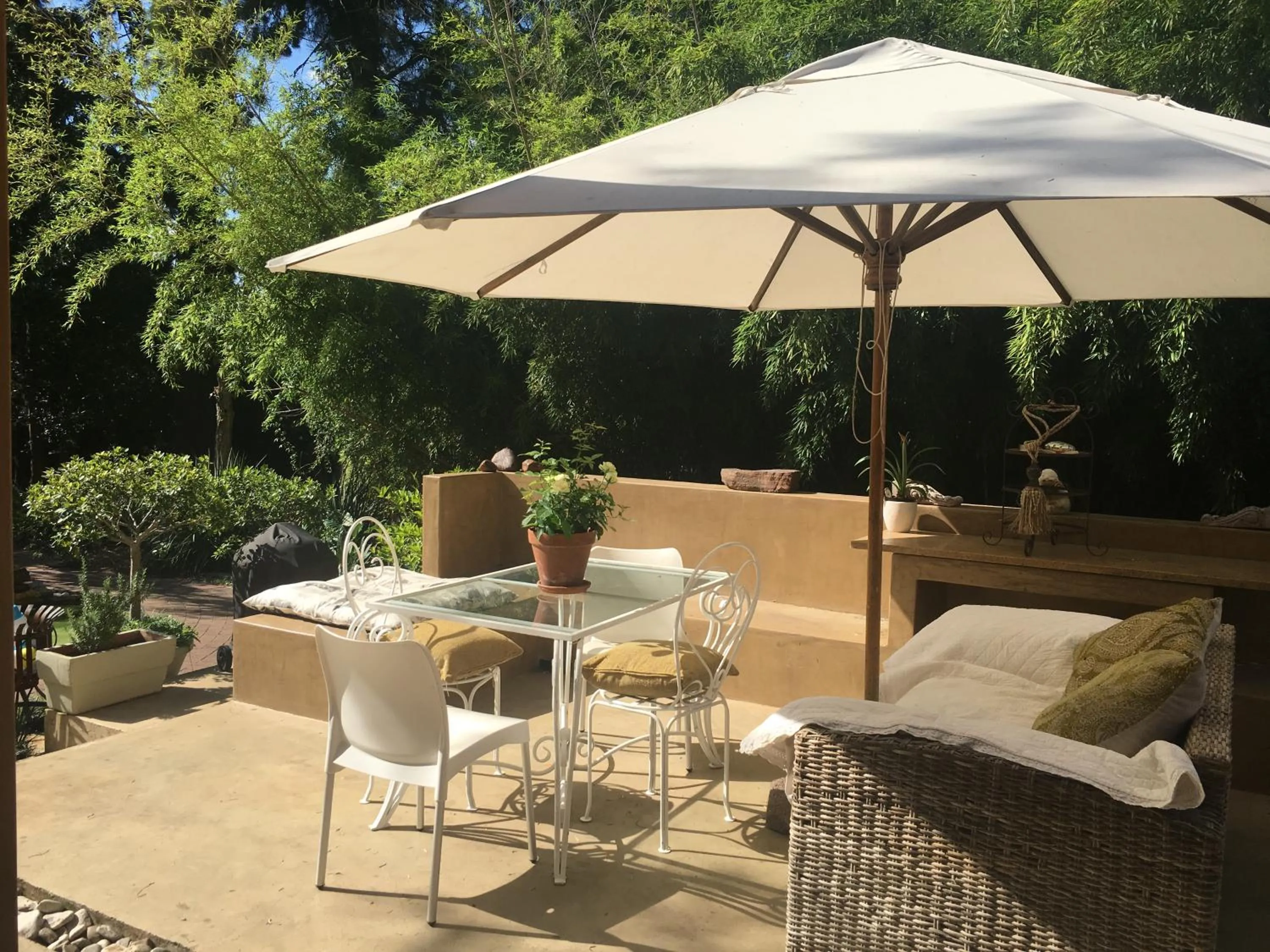 Patio in The Lemon Tree Self- Catering