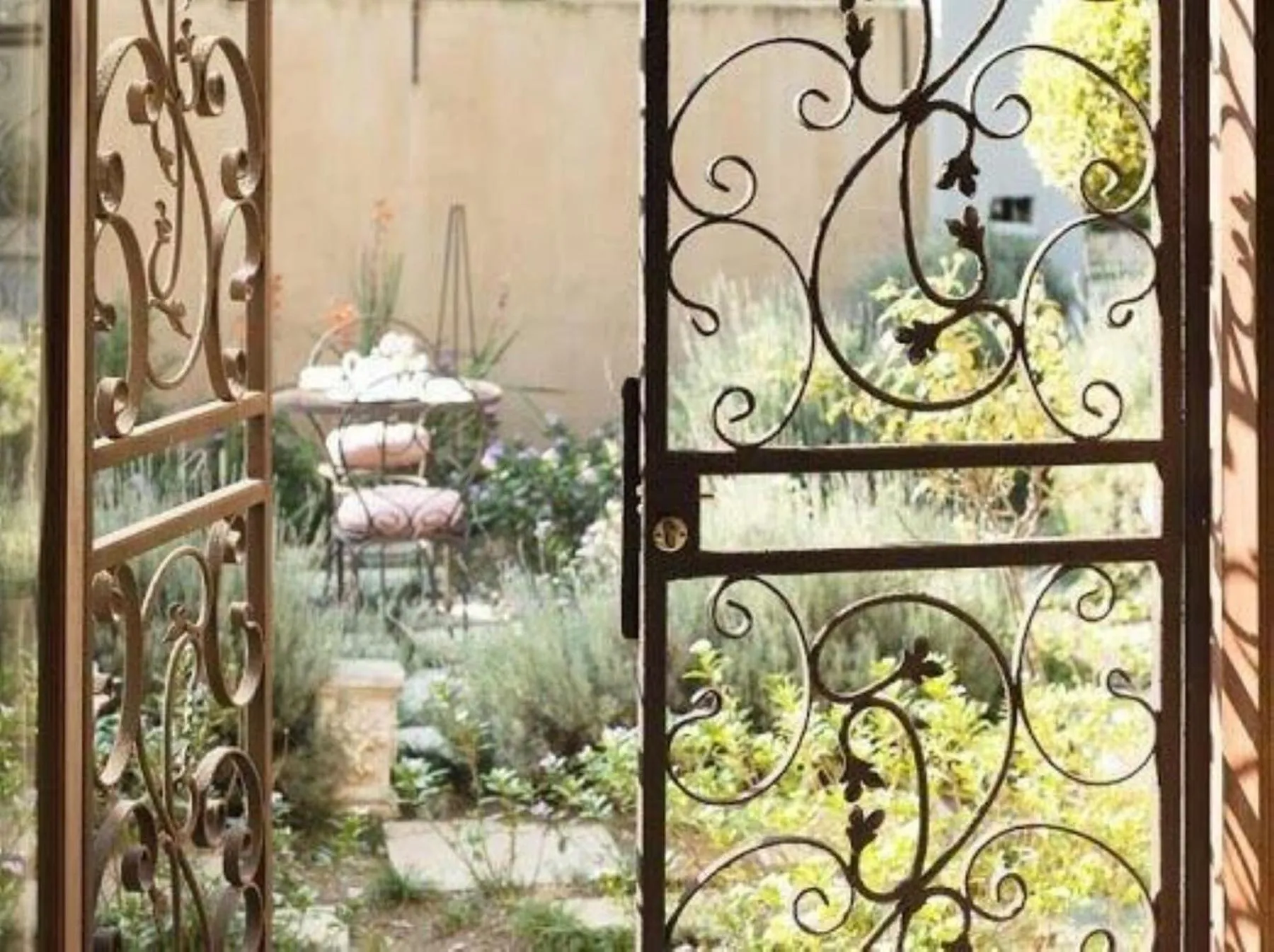Garden view in The Lemon Tree Self- Catering