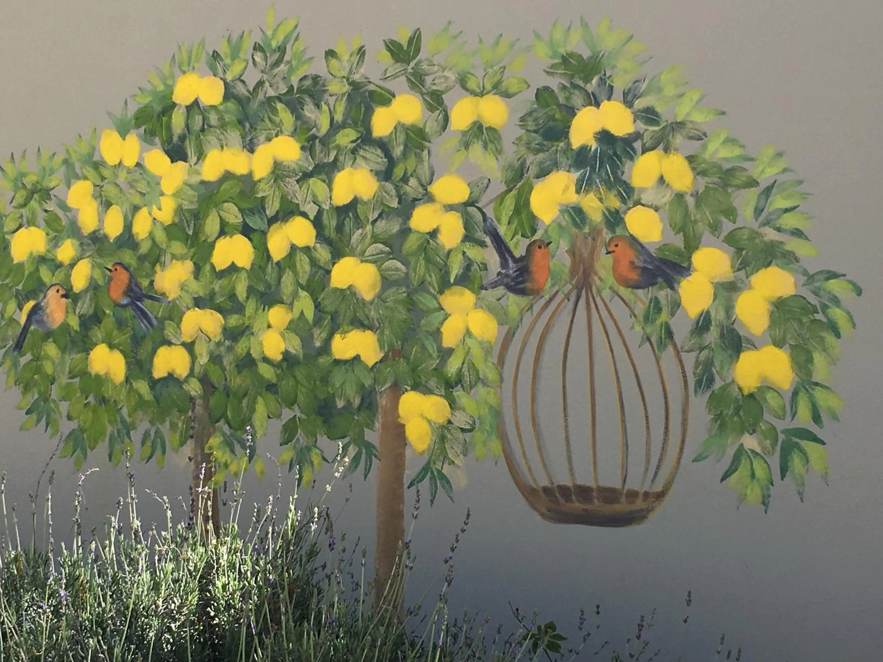 Decorative detail in The Lemon Tree Self- Catering