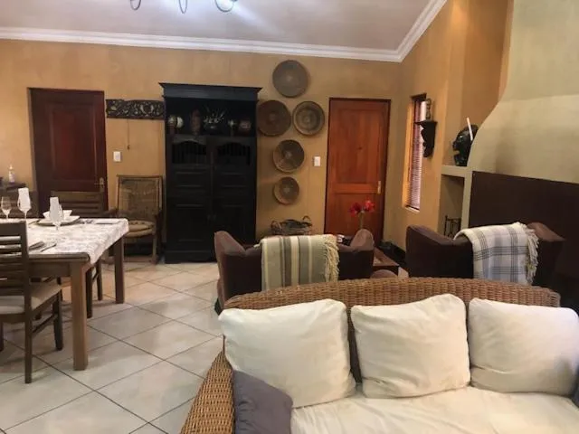 Seating area in The Lemon Tree Self- Catering