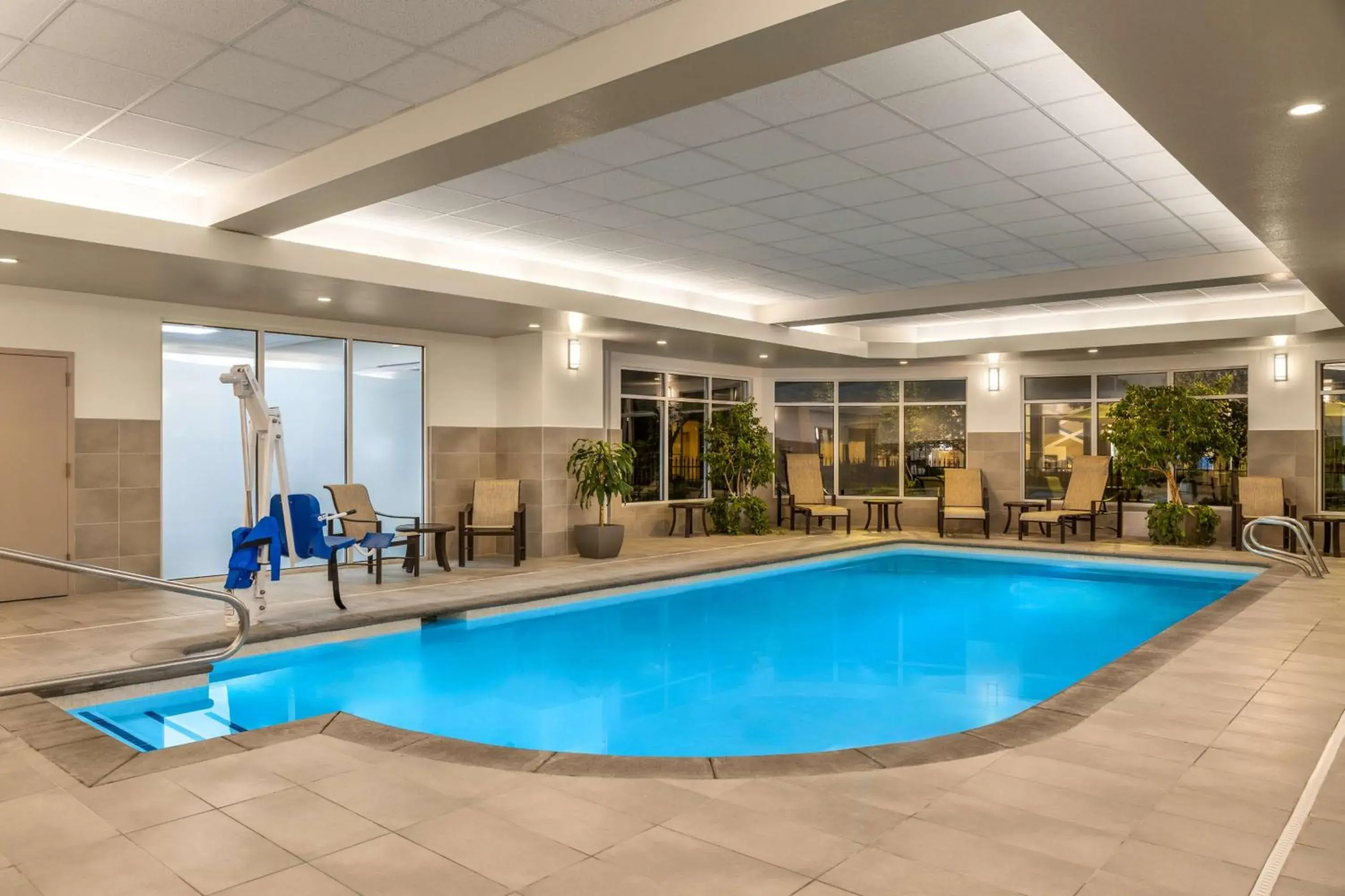Pool view in Hilton Garden Inn Spokane Airport Pool view in Hilton Garden Inn Spokane Airport