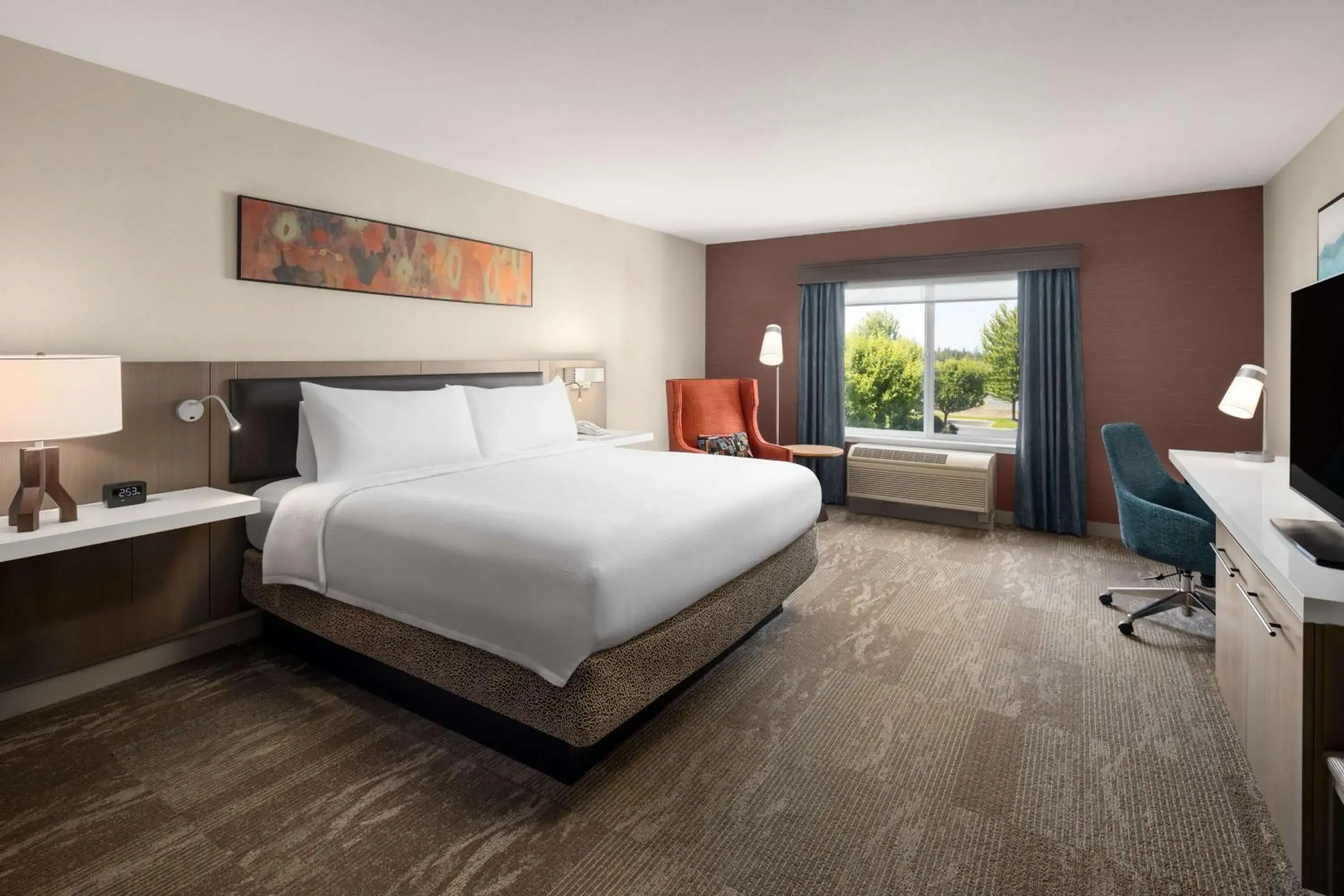 King Room in Hilton Garden Inn Spokane Airport King Room in Hilton Garden Inn Spokane Airport
