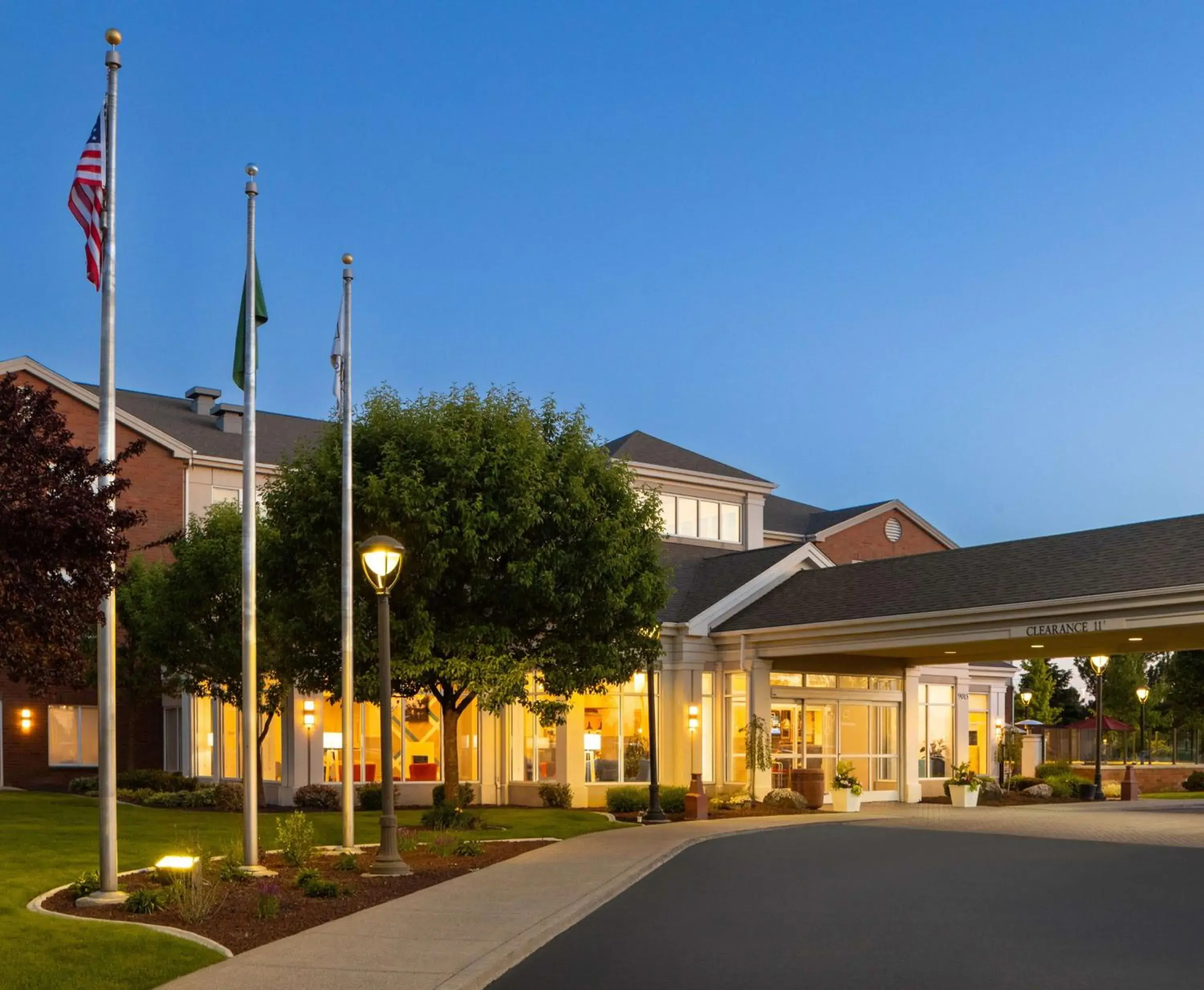 Property building in Hilton Garden Inn Spokane Airport Property building in Hilton Garden Inn Spokane Airport