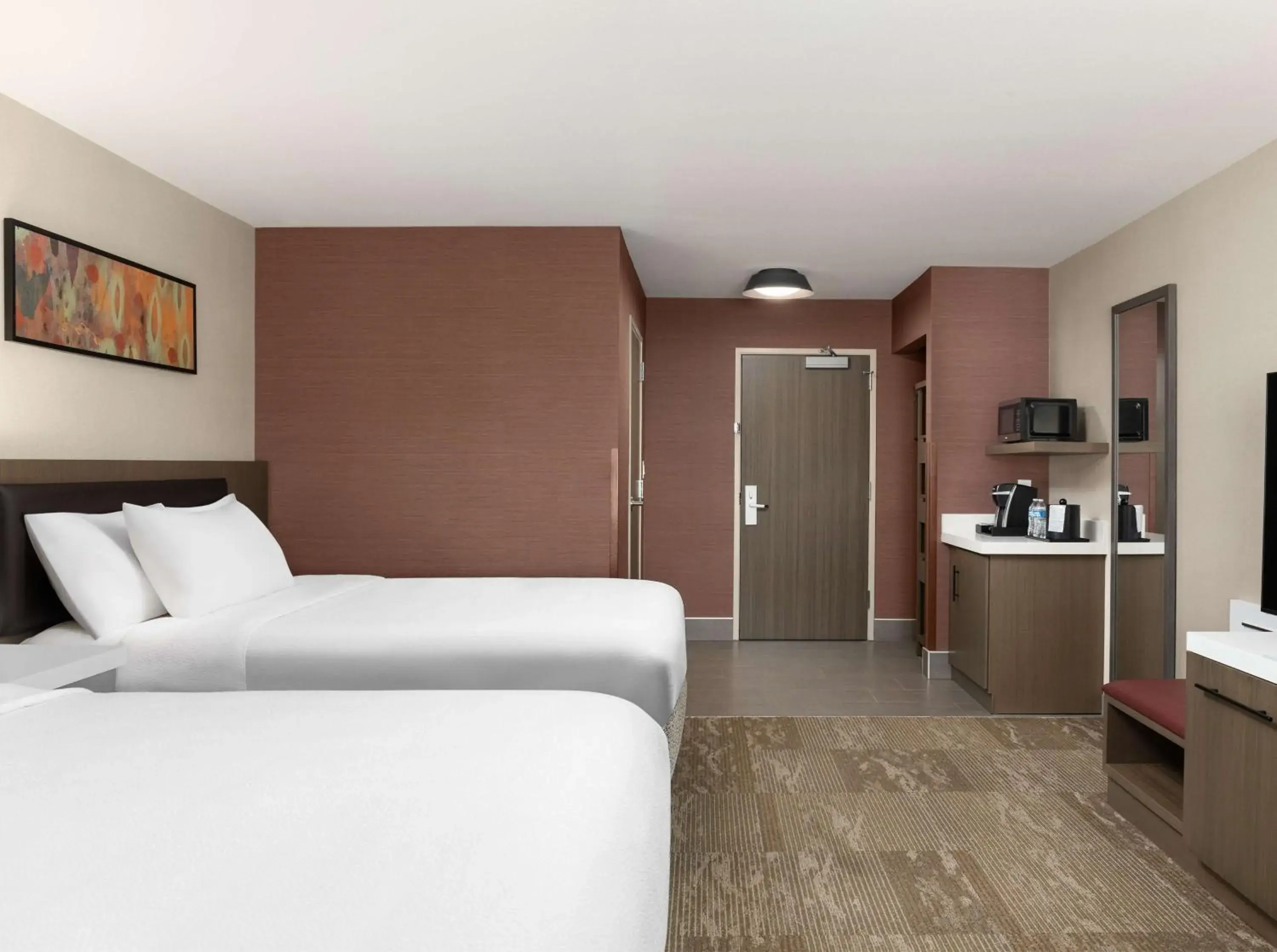 Bed in Hilton Garden Inn Spokane Airport Bed in Hilton Garden Inn Spokane Airport