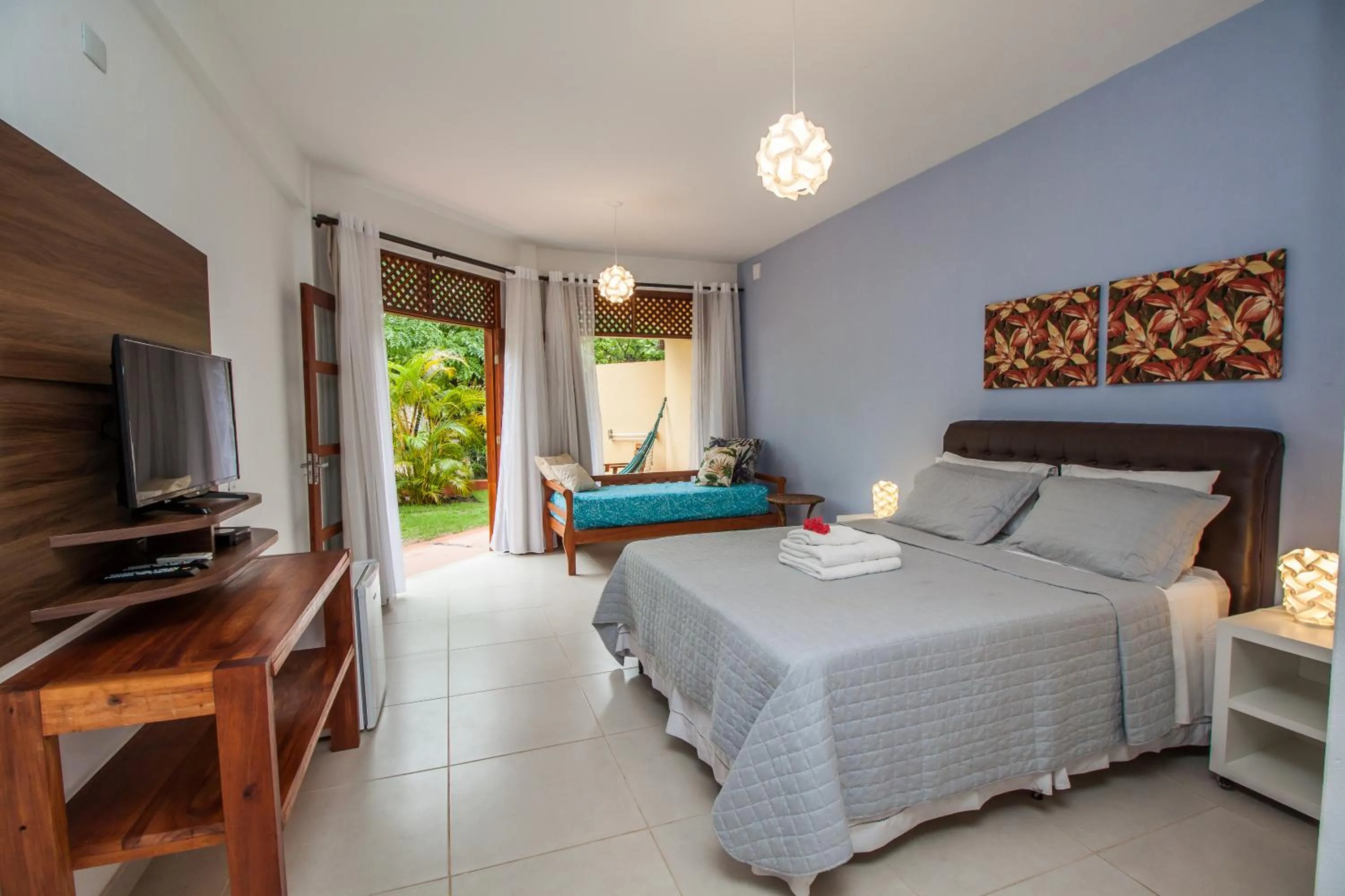 Photo of the whole room, Bed in Pousada Espaço do Sagui - Taipu de Fora