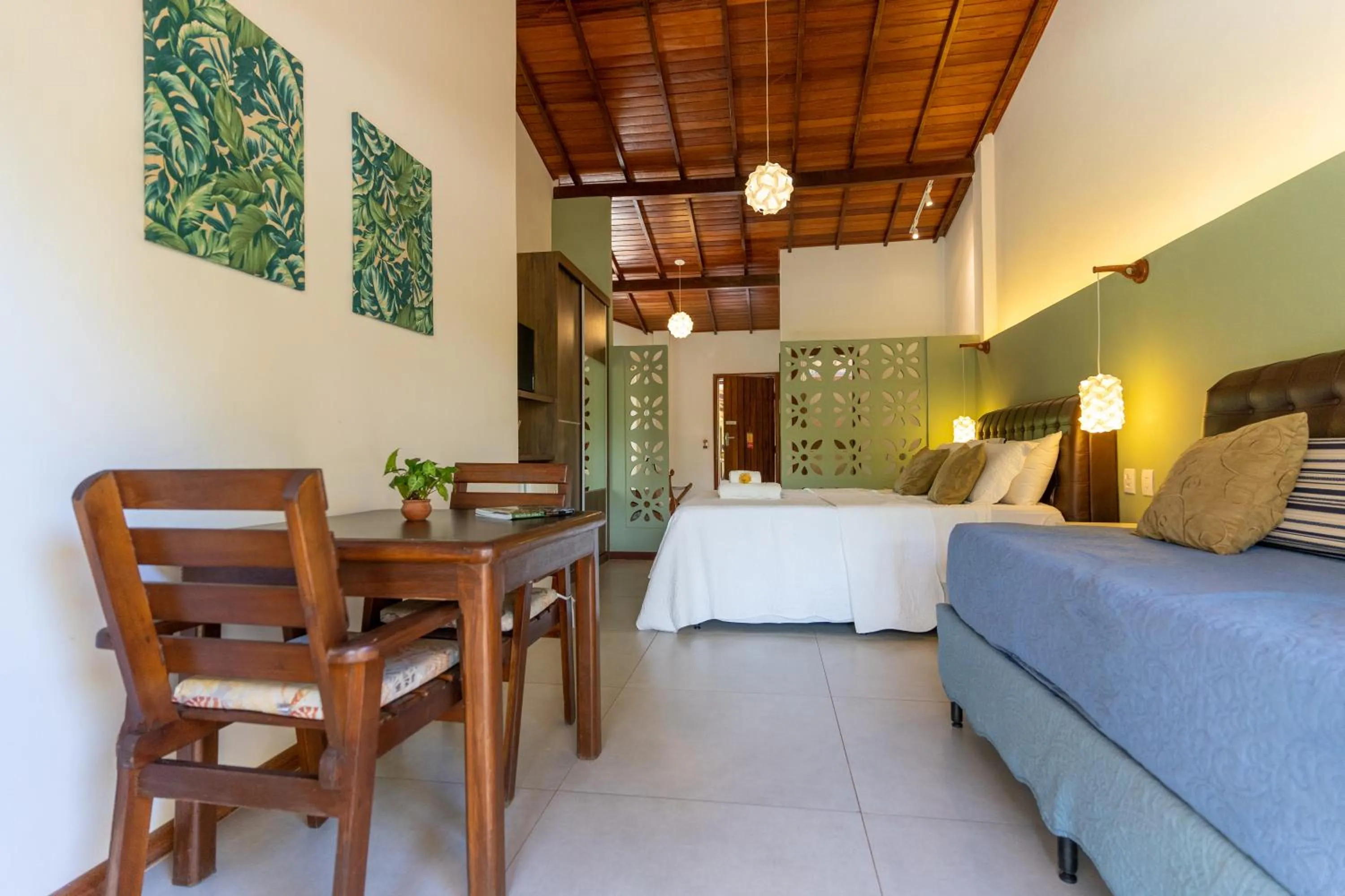 Bed in Pousada Espaço do Sagui - Taipu de Fora