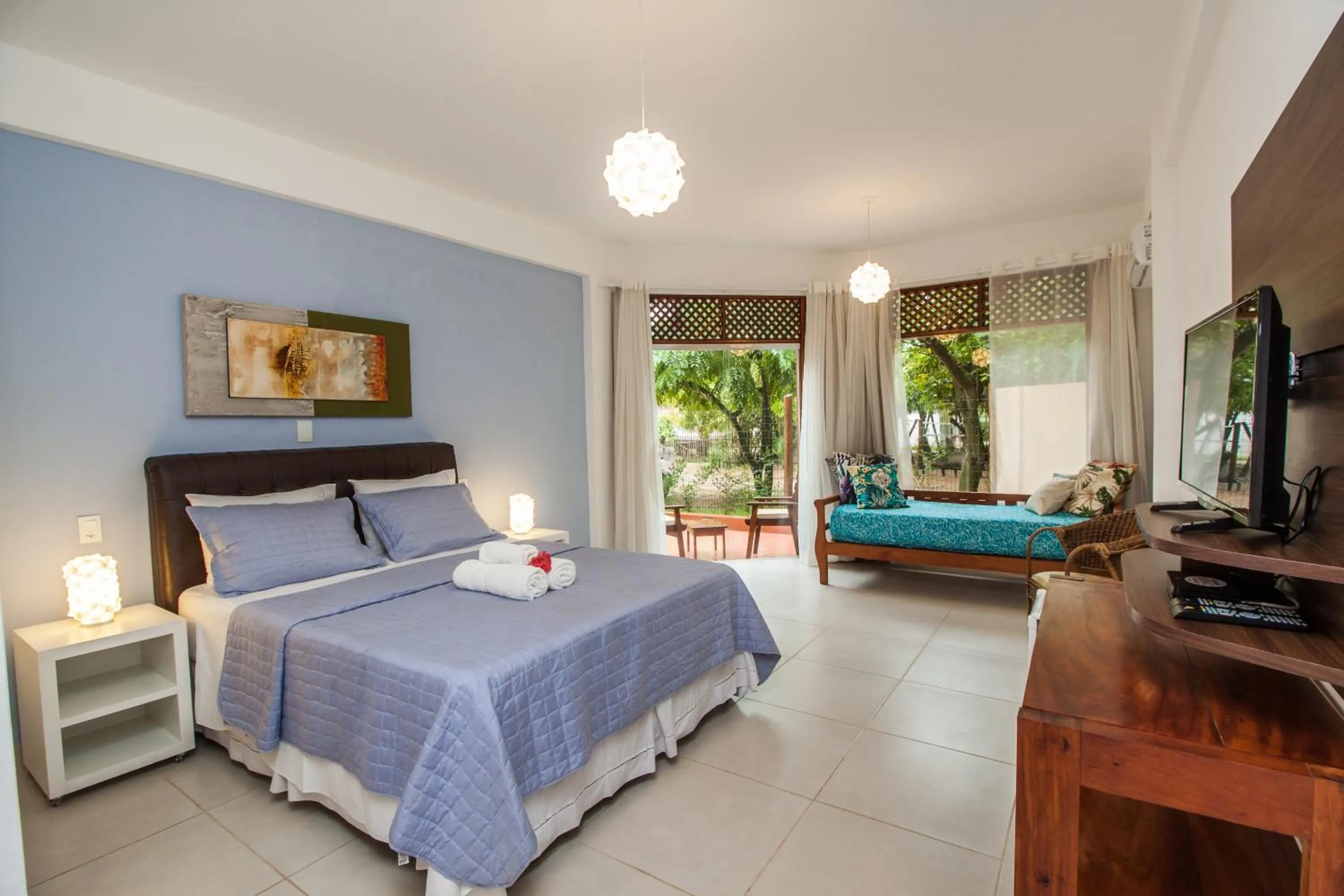 Photo of the whole room, Bed in Pousada Espaço do Sagui - Taipu de Fora