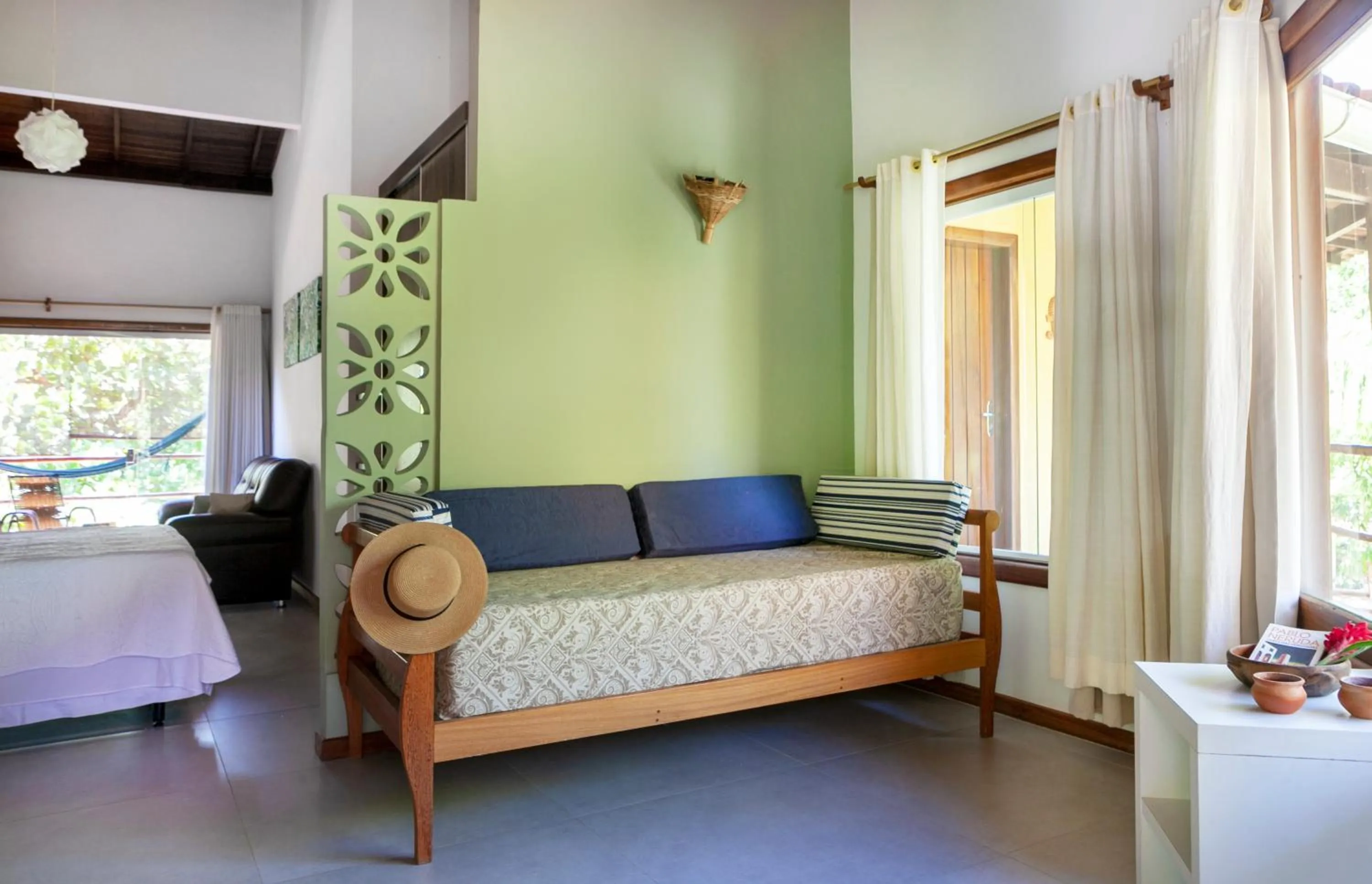 Bed in Pousada Espaço do Sagui - Taipu de Fora