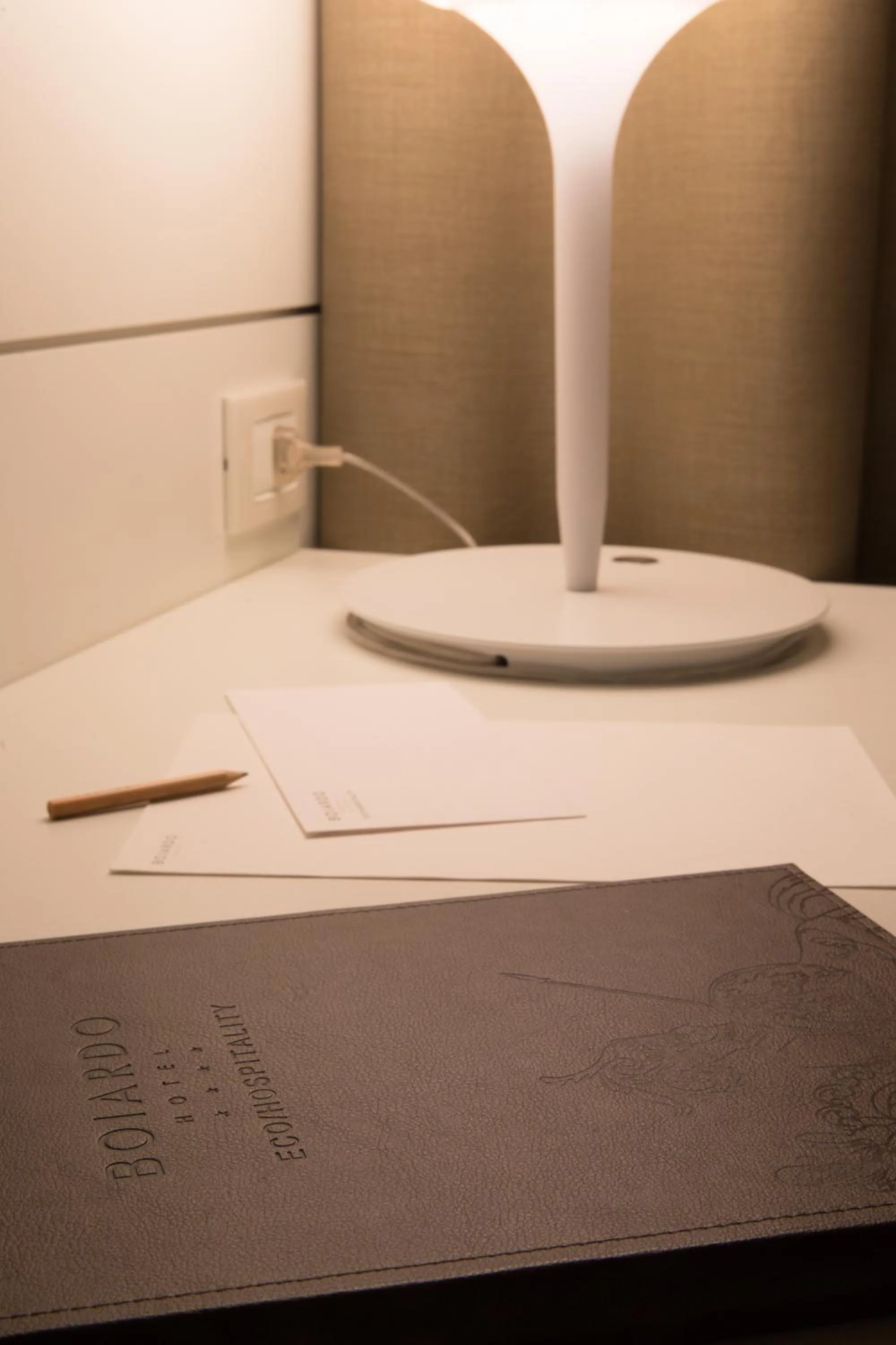 Bedroom in Boiardo Hotel