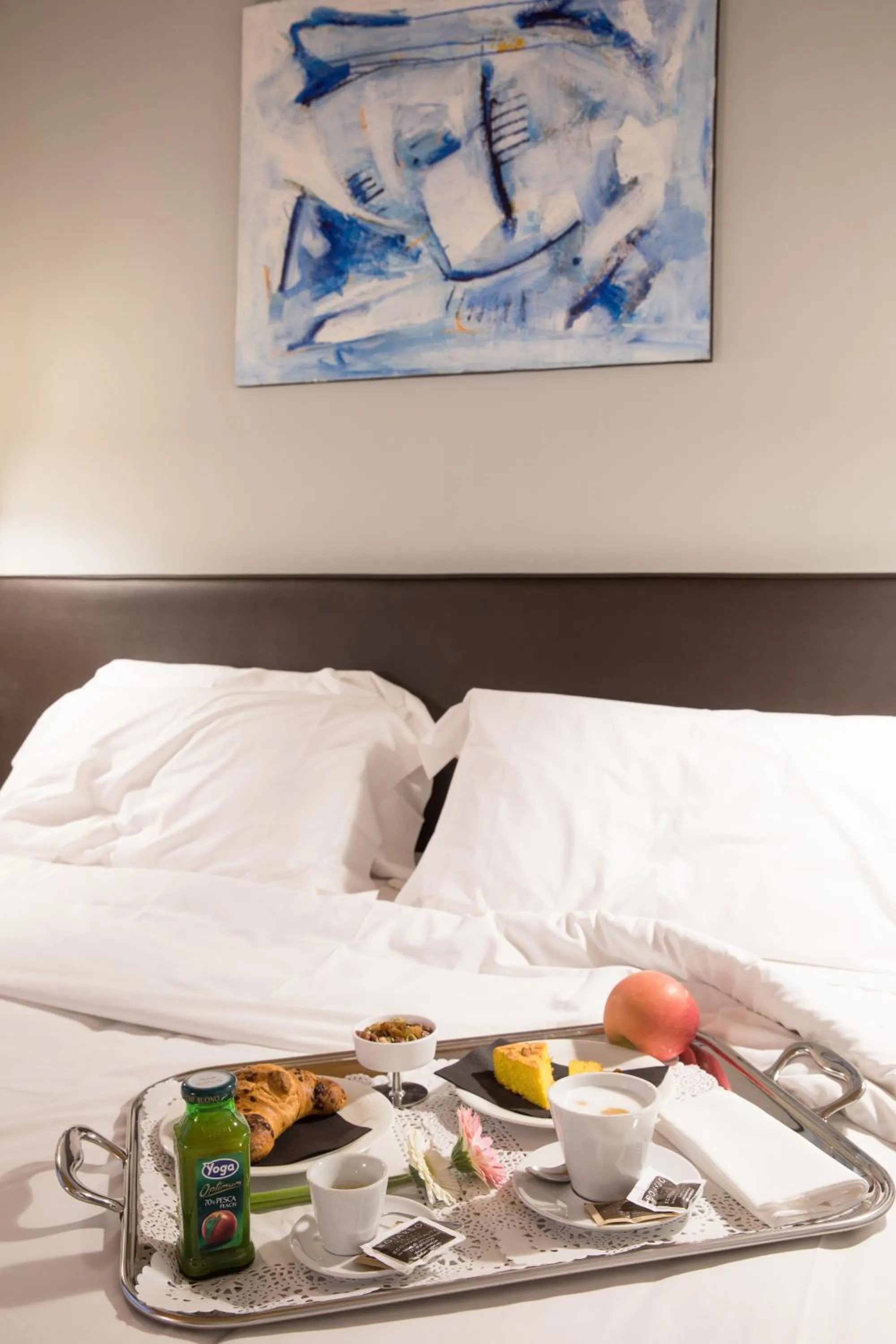 Bed in Boiardo Hotel