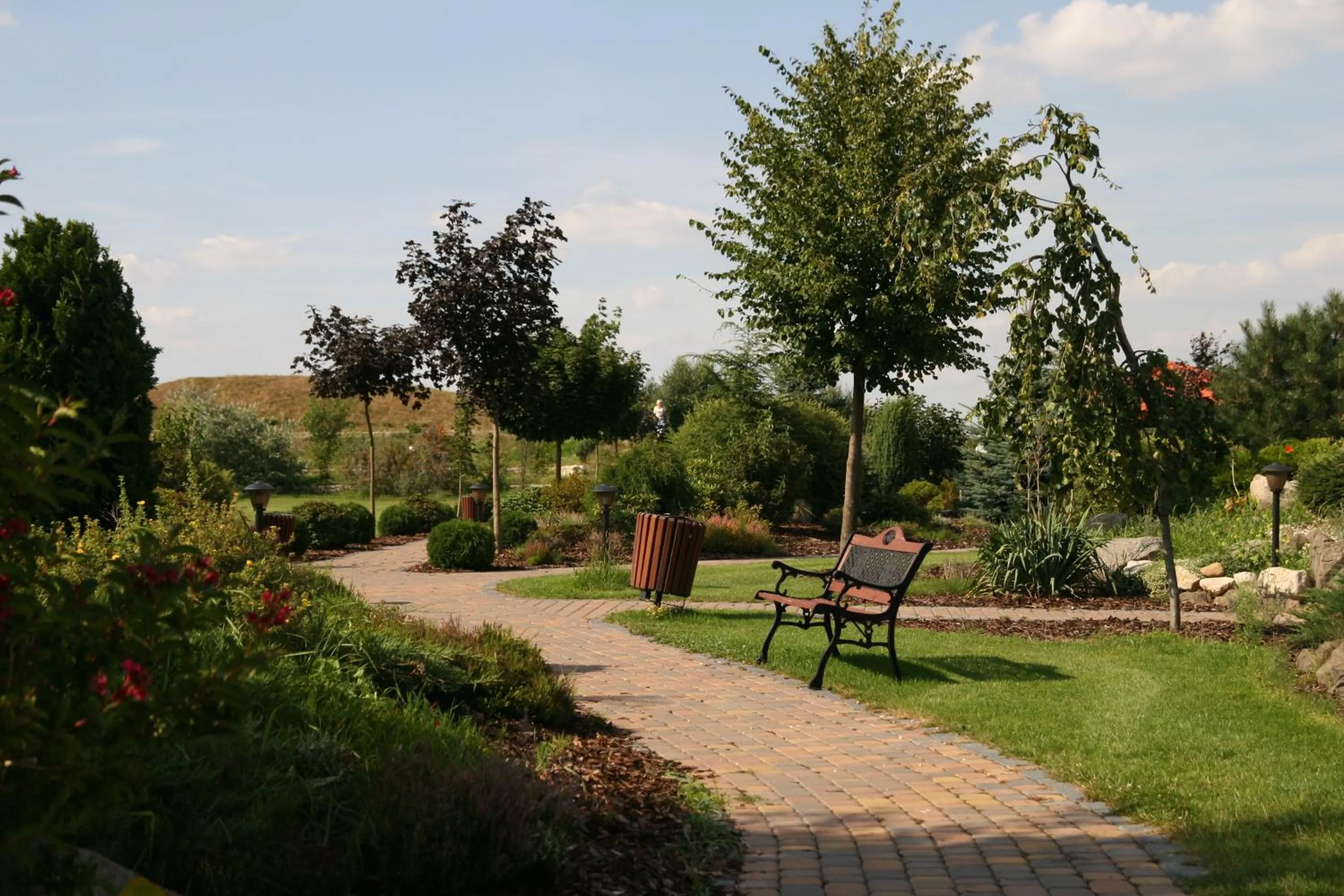 Garden in Hotel Karolinka