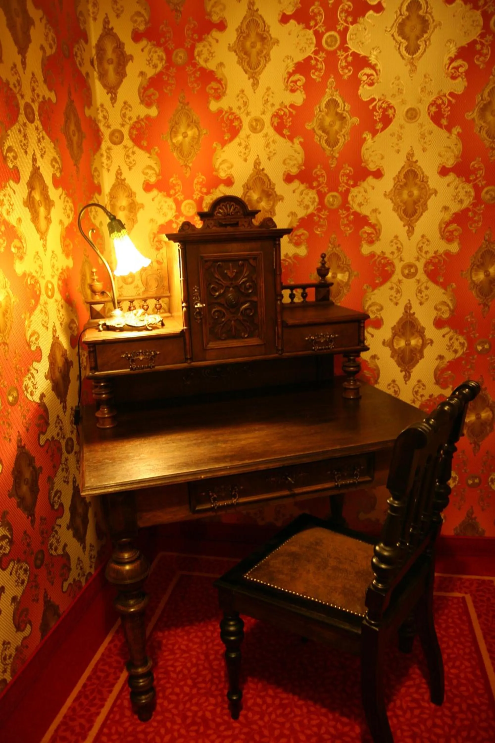 Decorative detail in Hotel Karolinka