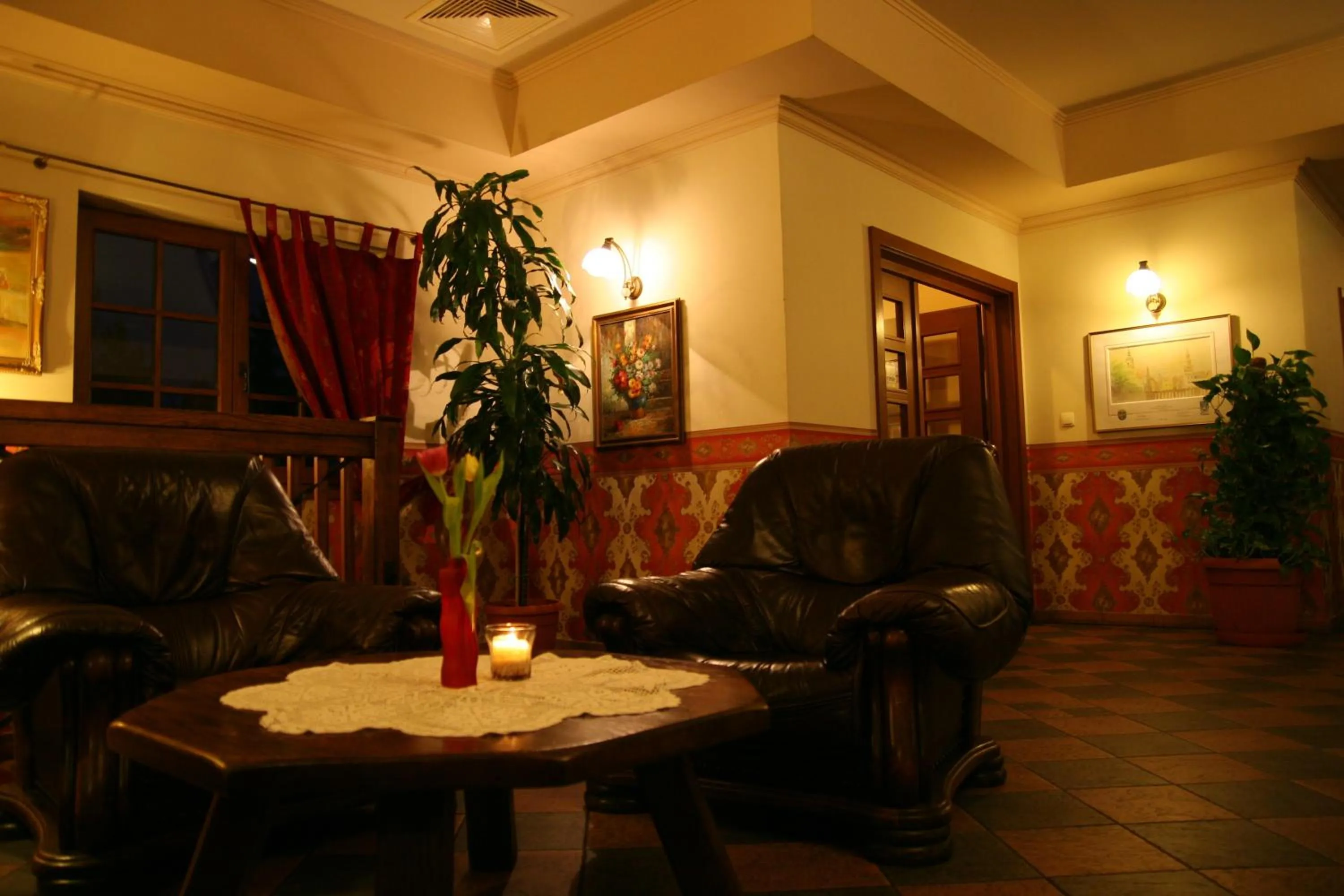 Lounge or bar in Hotel Karolinka