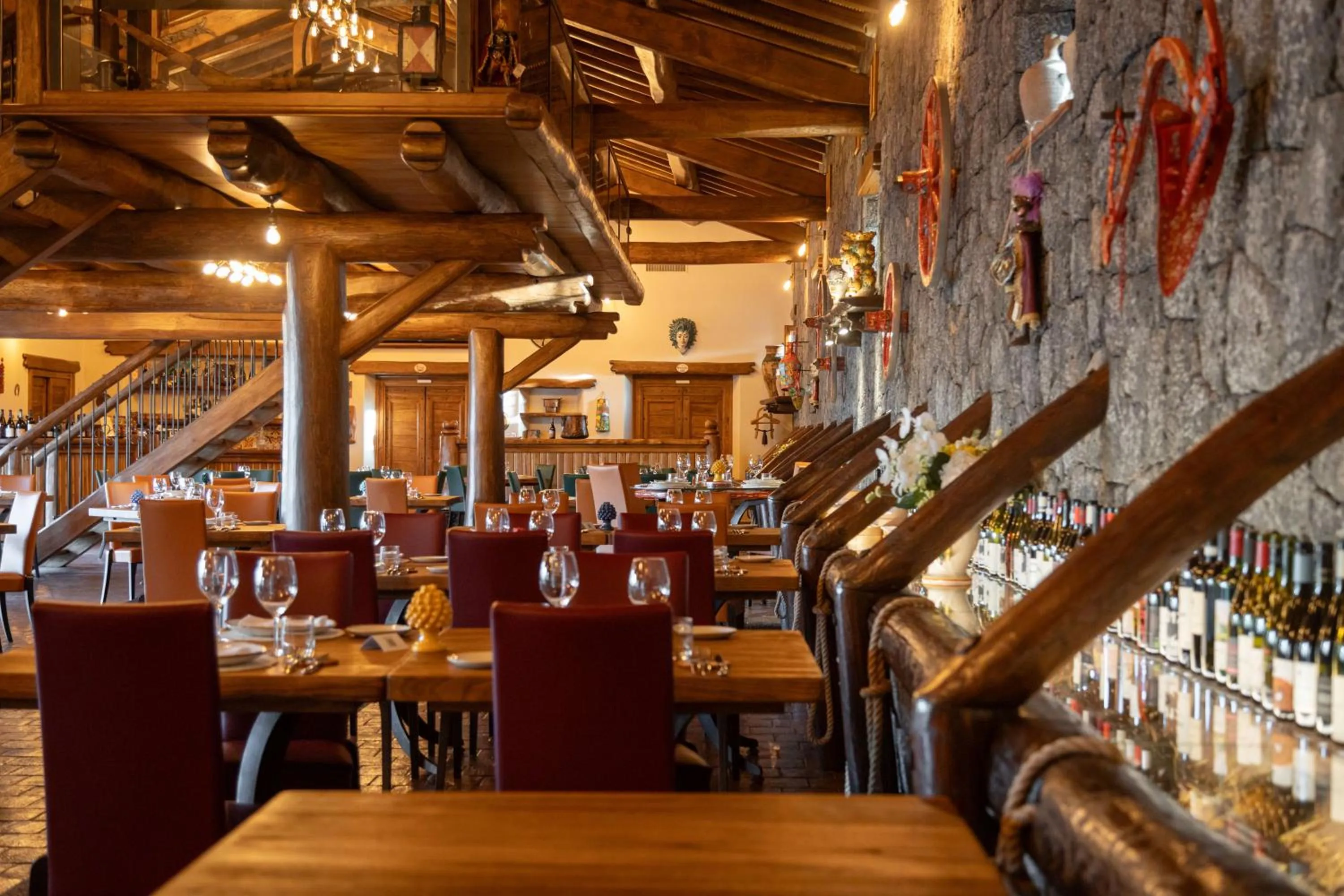 Restaurant/places to eat in Etna Quota Mille Boutique Hotel, Typical Sicilian Food & Wine