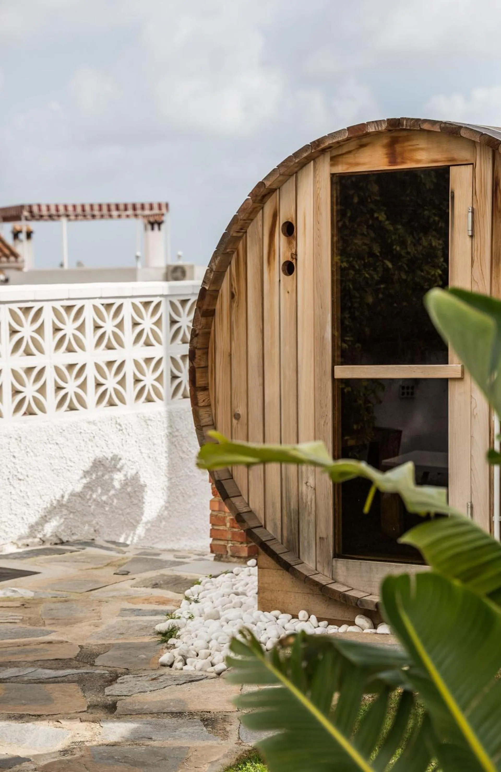 Sauna in Boutique X Pueblo, Benalmádena