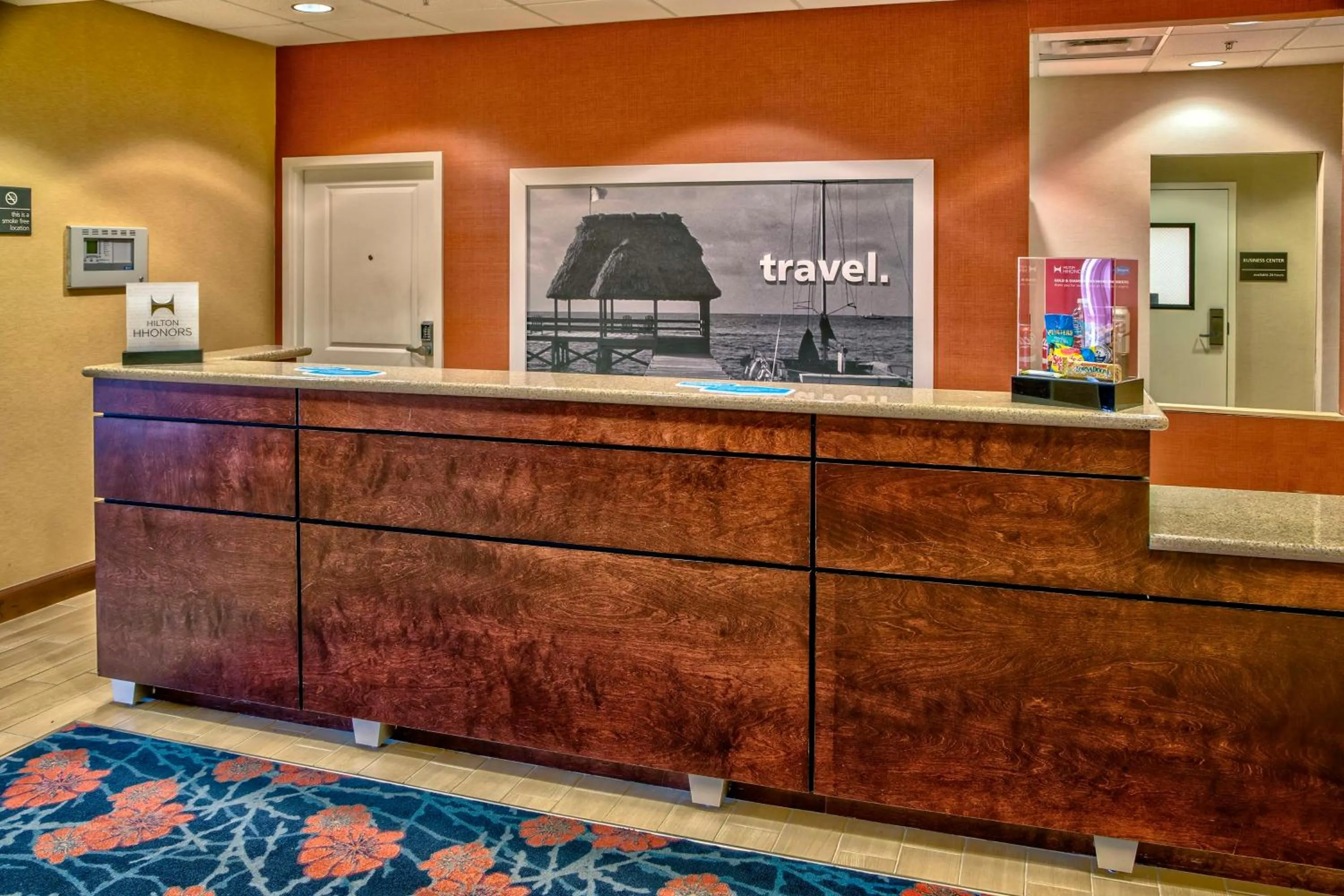 Lobby or reception in Hampton Inn & Suites Fort Myers Estero