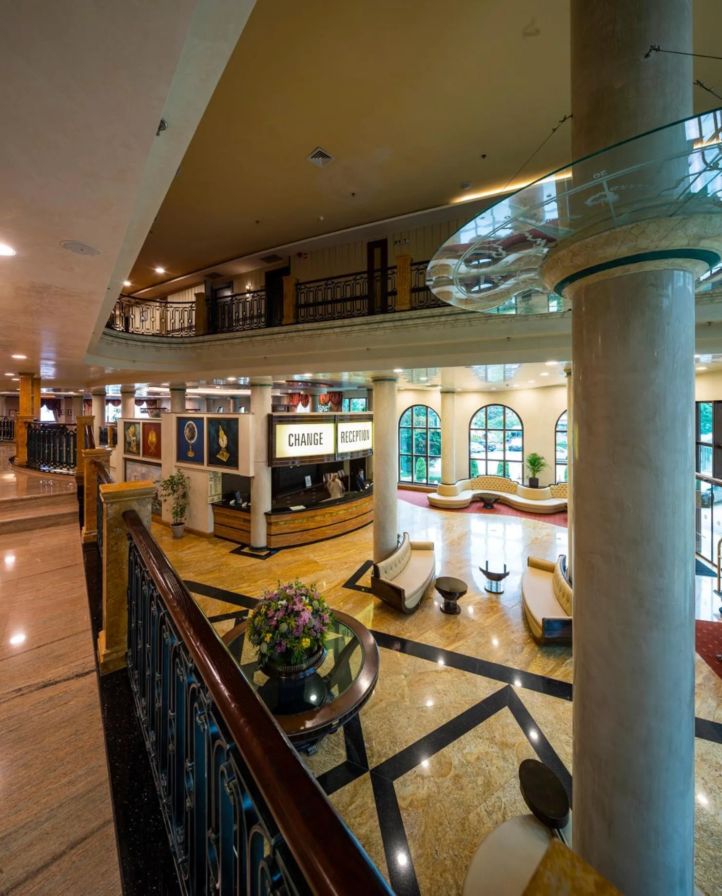 Lobby or reception in Admiral Hotel - Ultra All Inclusive & Private Beach