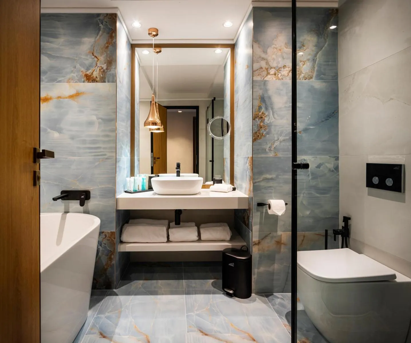 Bathroom in Admiral Hotel - Ultra All Inclusive & Private Beach