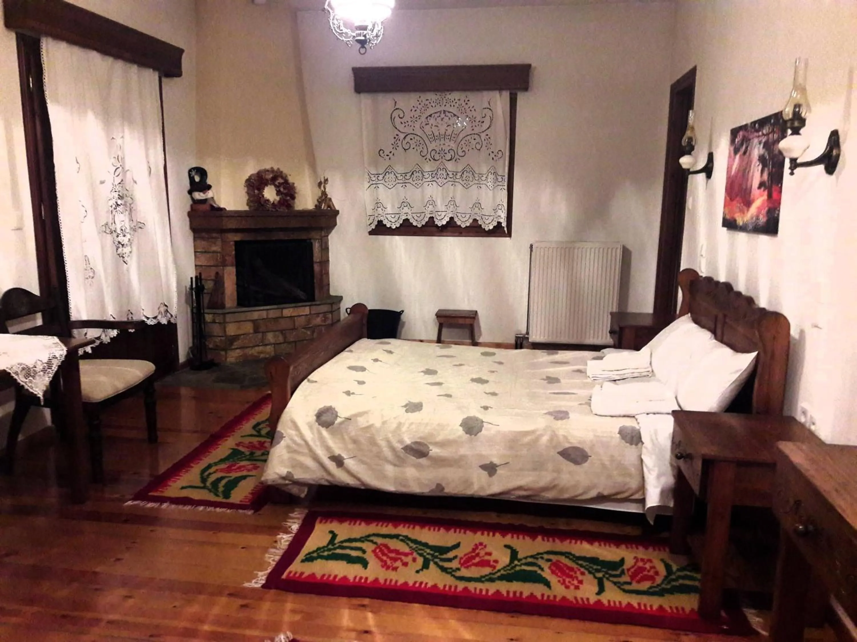 Bed in Archontiko Christodoulou