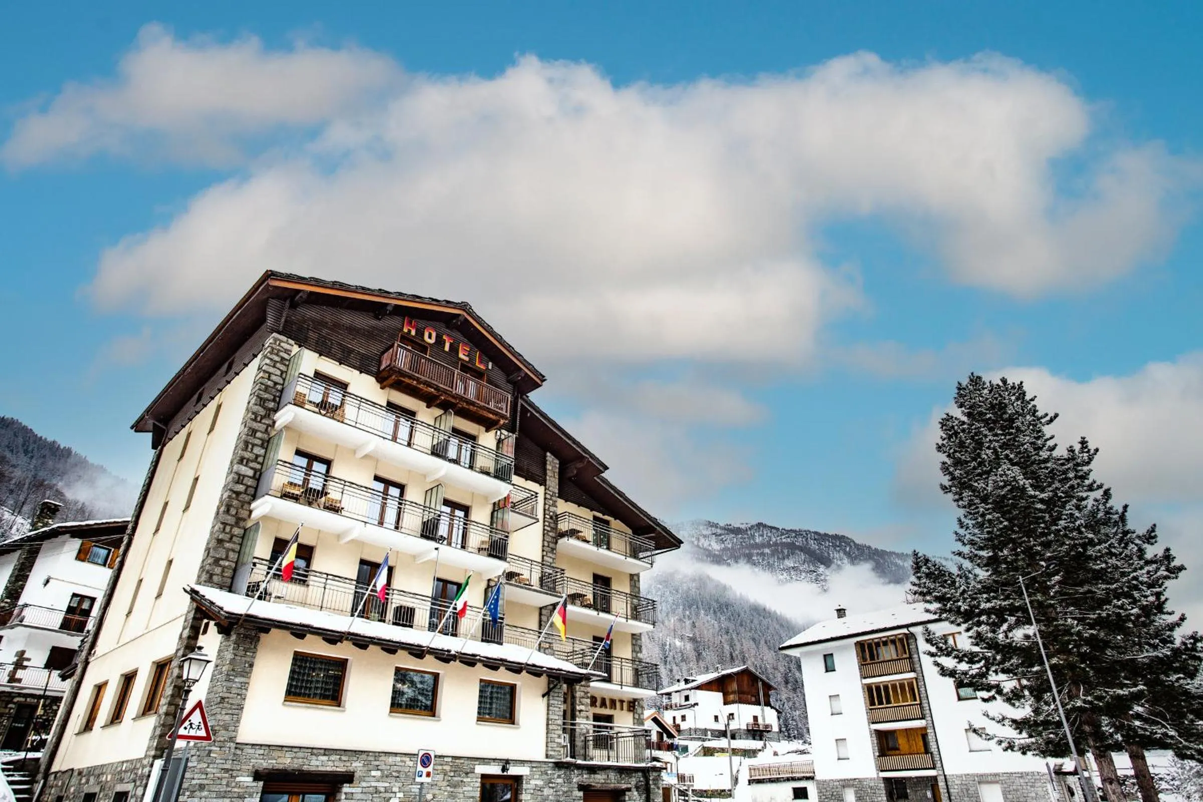 Property building in Hotel Bijou