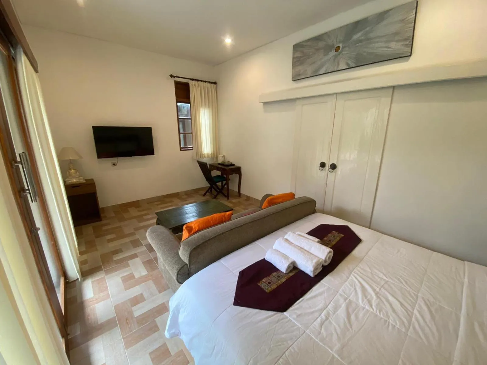 Bed in Tiis Garden Puri Villas