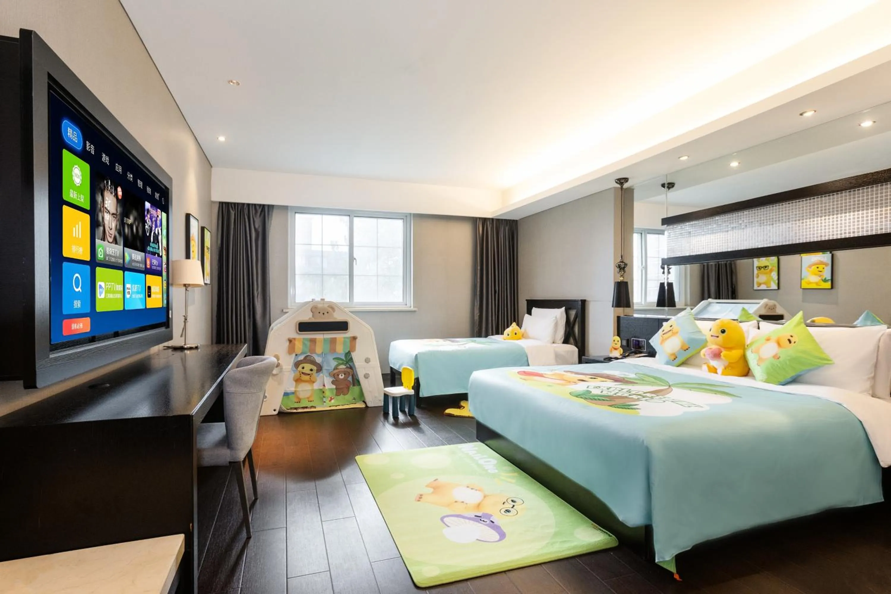 Bed in Crystal Orange Hotel Shanghai Kangqiao Branch