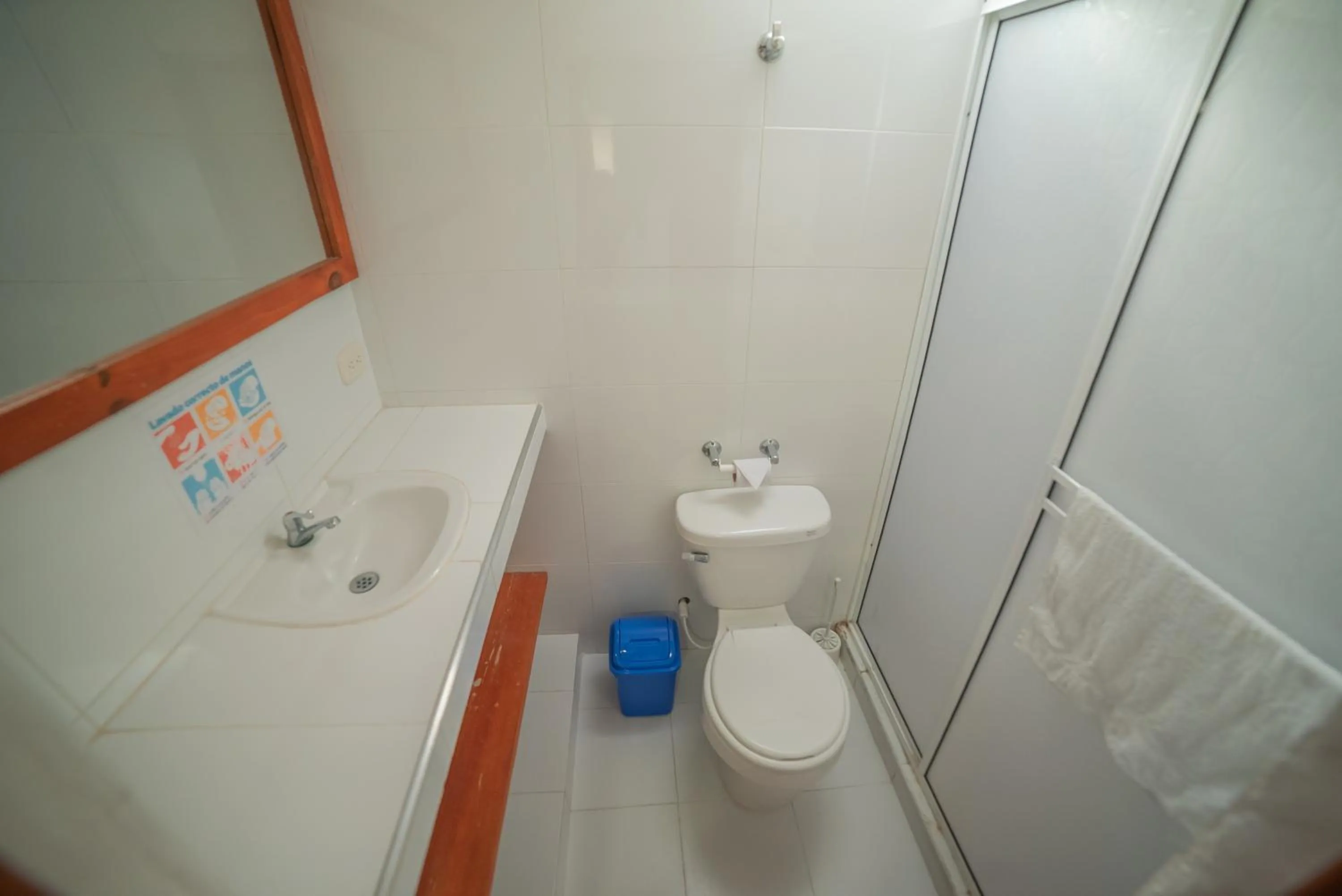 Shower in Techos Azules