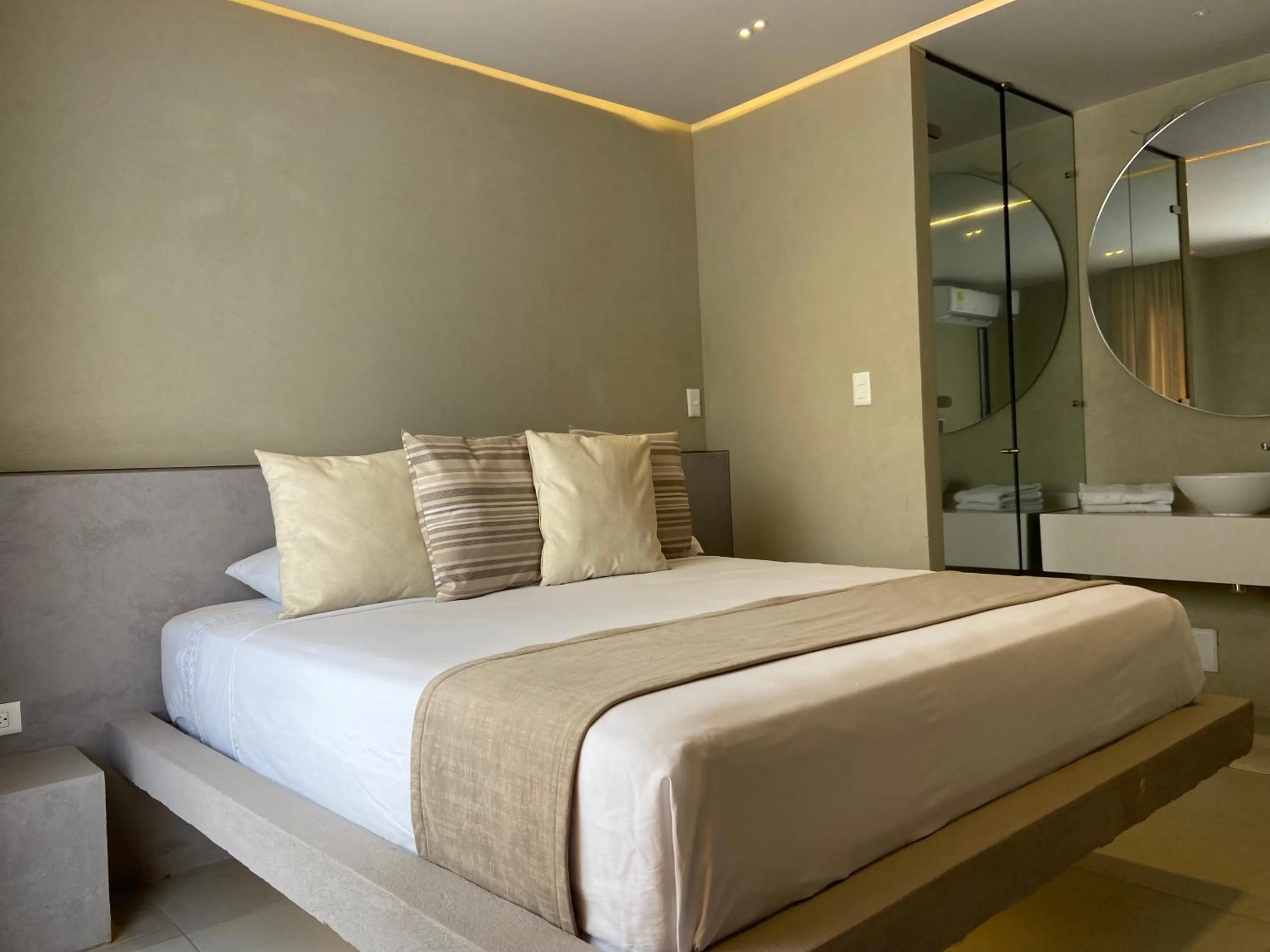 Photo of the whole room, Bed in Techos Azules