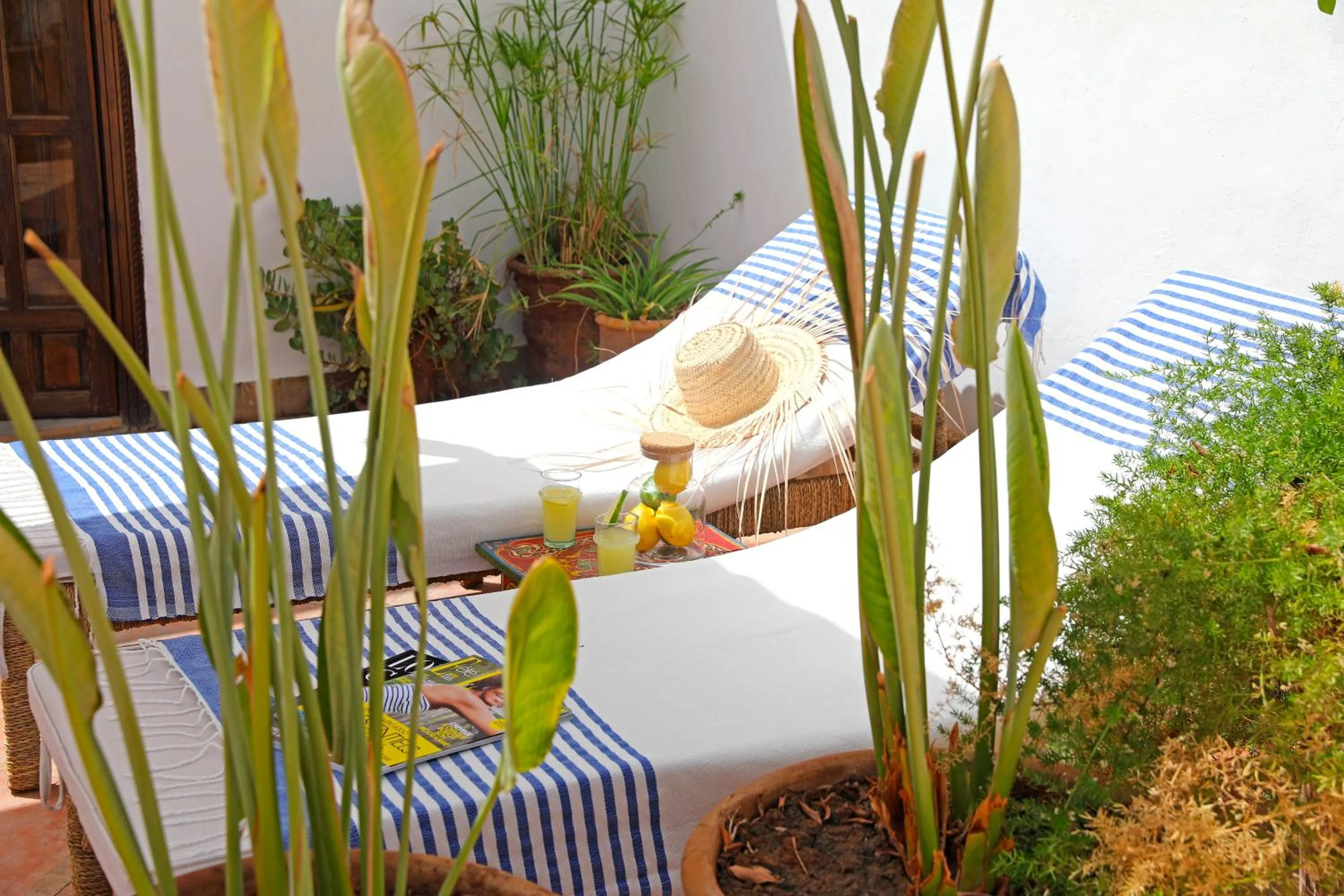 Balcony/Terrace in Riad la Parenthèse by Sashema
