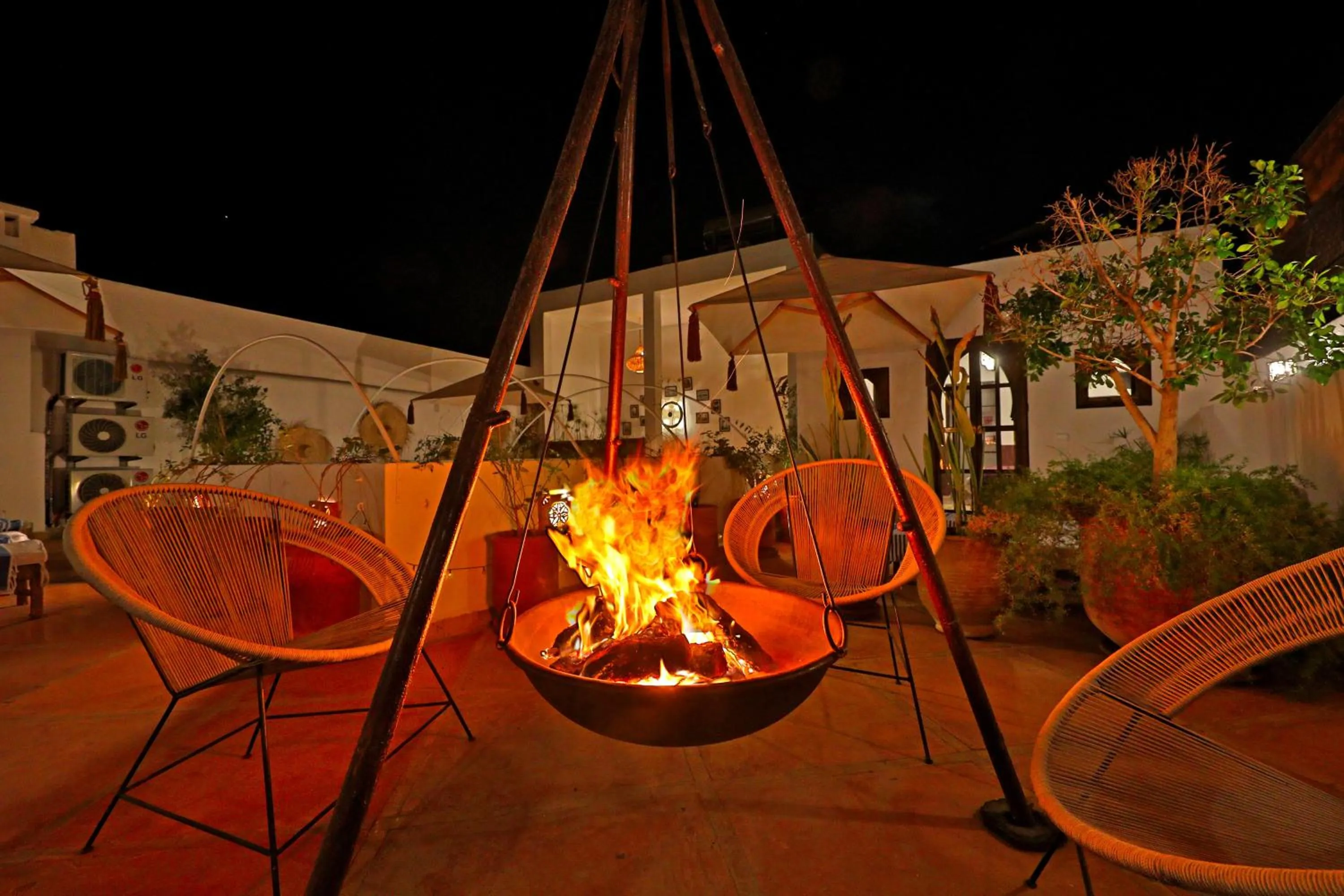Balcony/Terrace in Riad la Parenthèse by Sashema