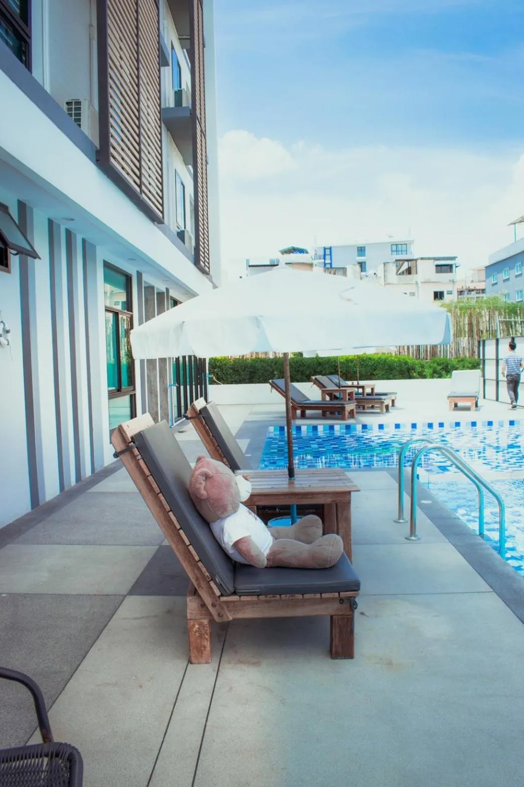 Swimming pool in Baan Pakdi Pattaya