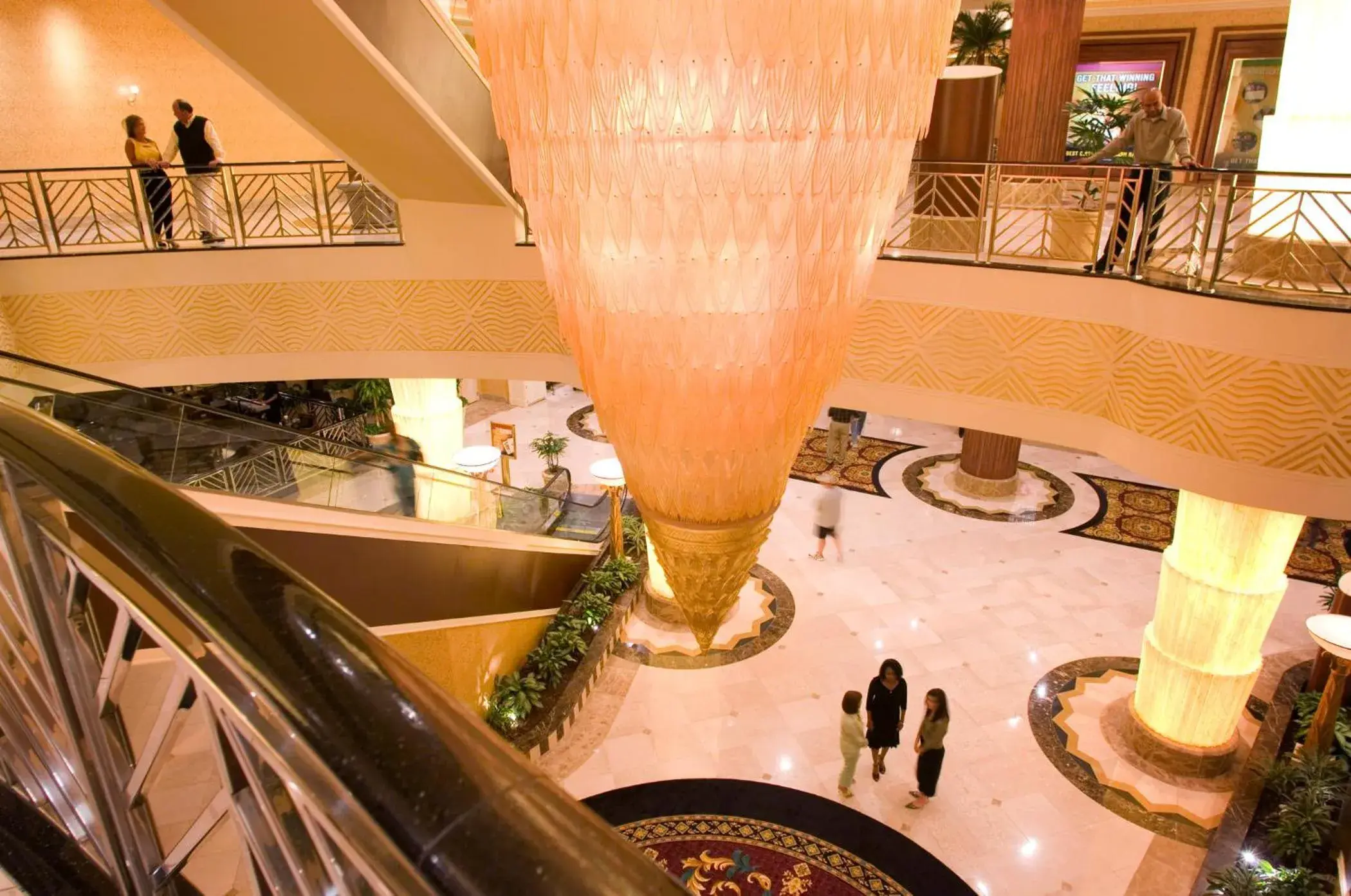 Lobby or reception in Bally's Shreveport Casino & Hotel Lobby or reception in Bally's Shreveport Casino & Hotel