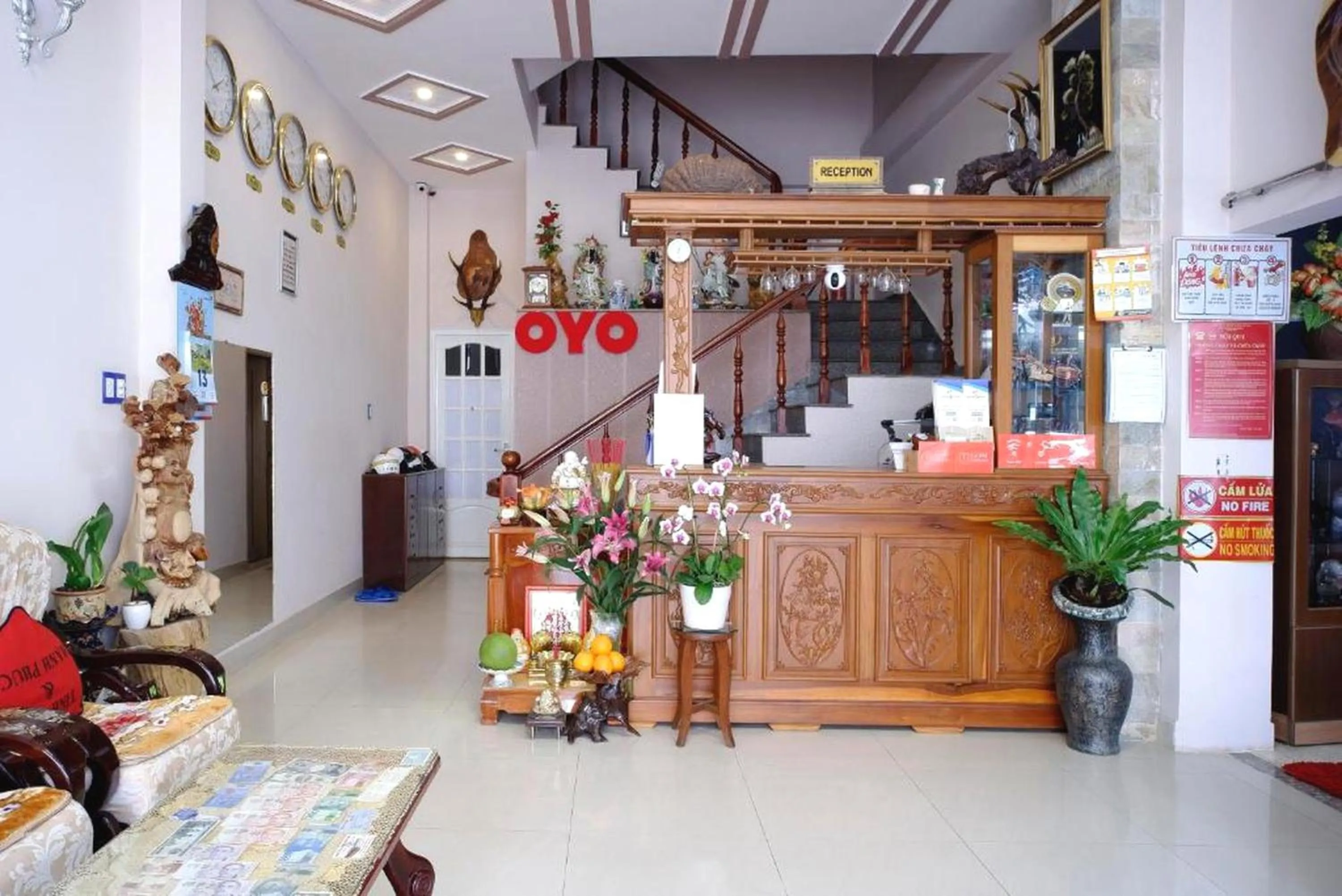 Lobby or reception in Thanh Thanh Nhan Hotel