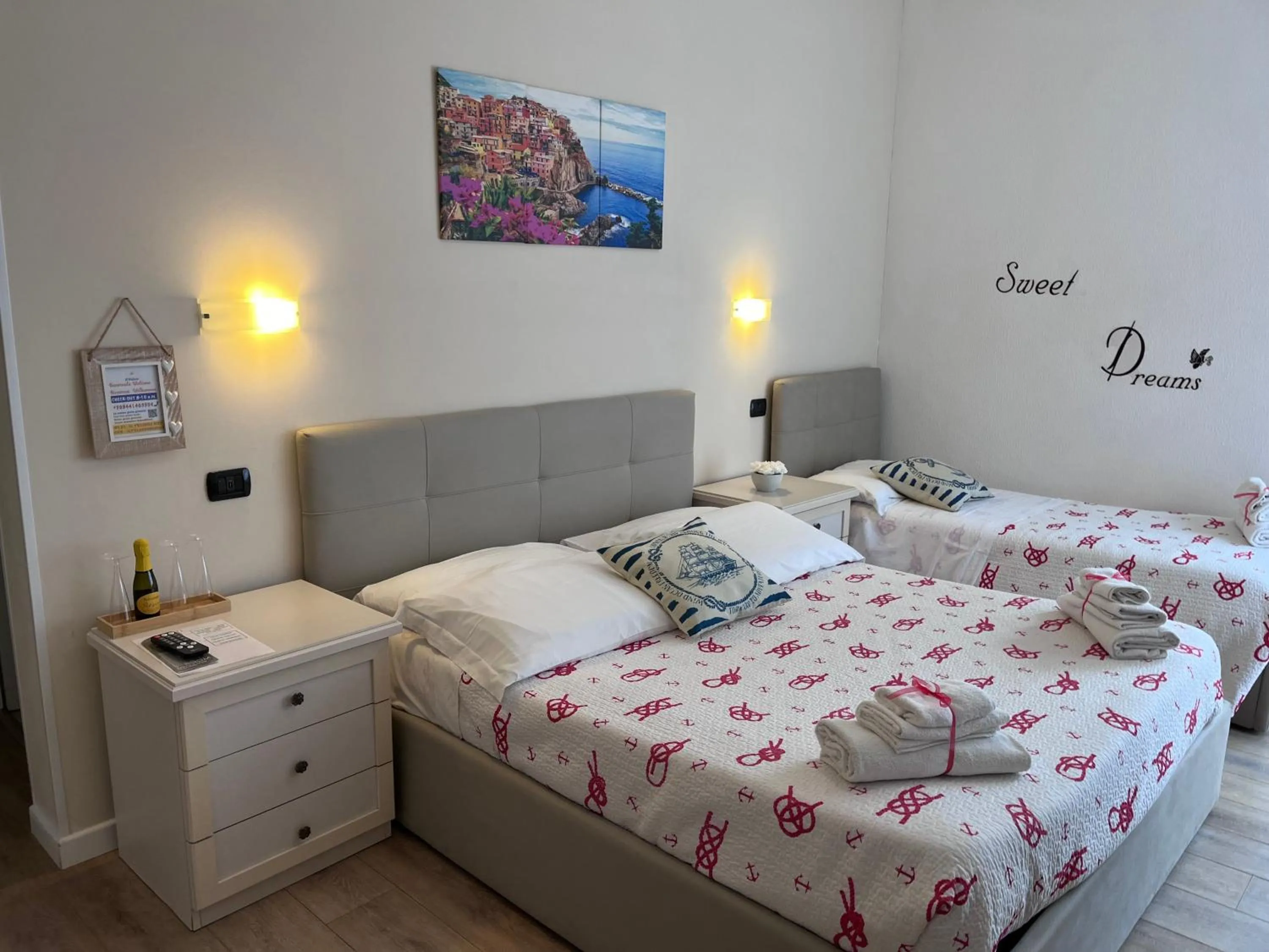 Bed in Affittacamere Il Veliero