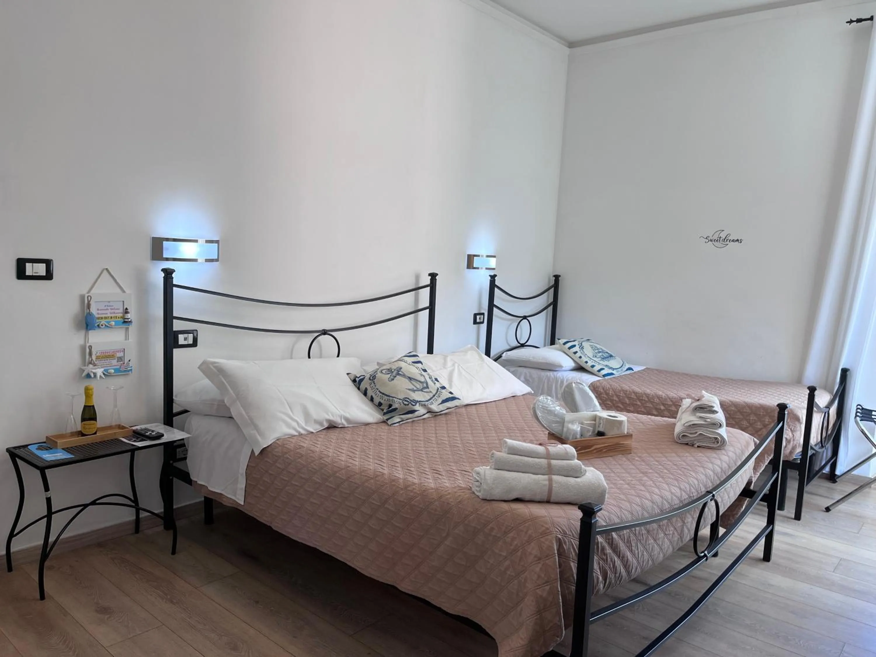 Bed in Affittacamere Il Veliero